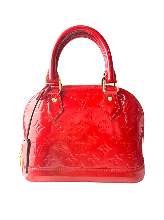 Louis Vuitton Vernis Gold BB Two-Way Handbag