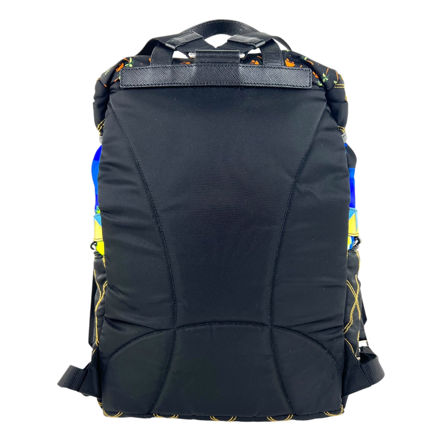 Prada Multicolor Pixel Tessuto Nylon Backpack