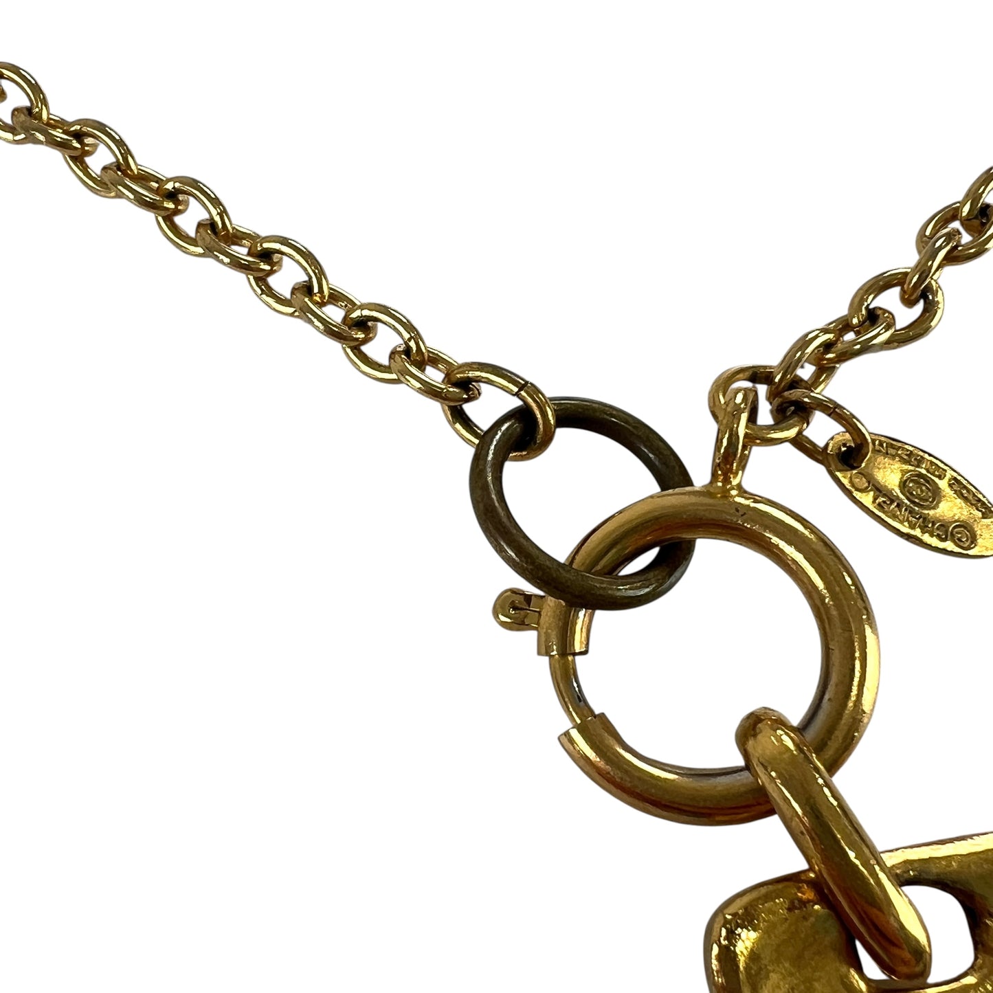 Chanel Vintage Plate Necklace