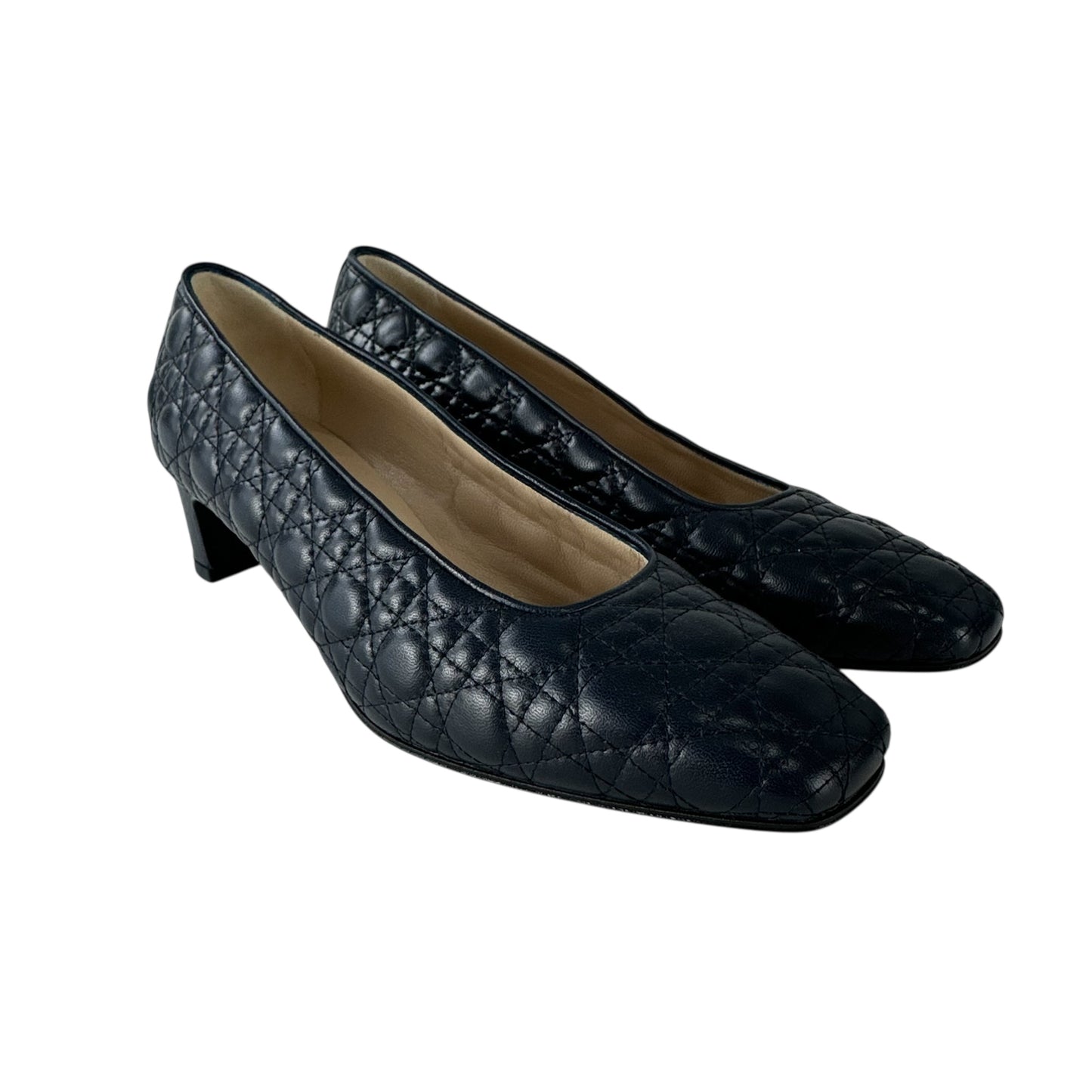 Dior Cannage Leather Pumps