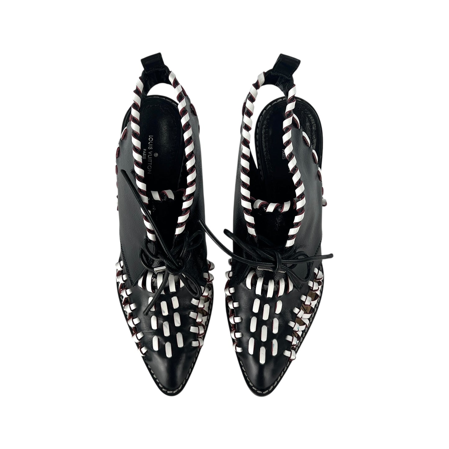 Louis Vuitton Whipstitch Leather Heels