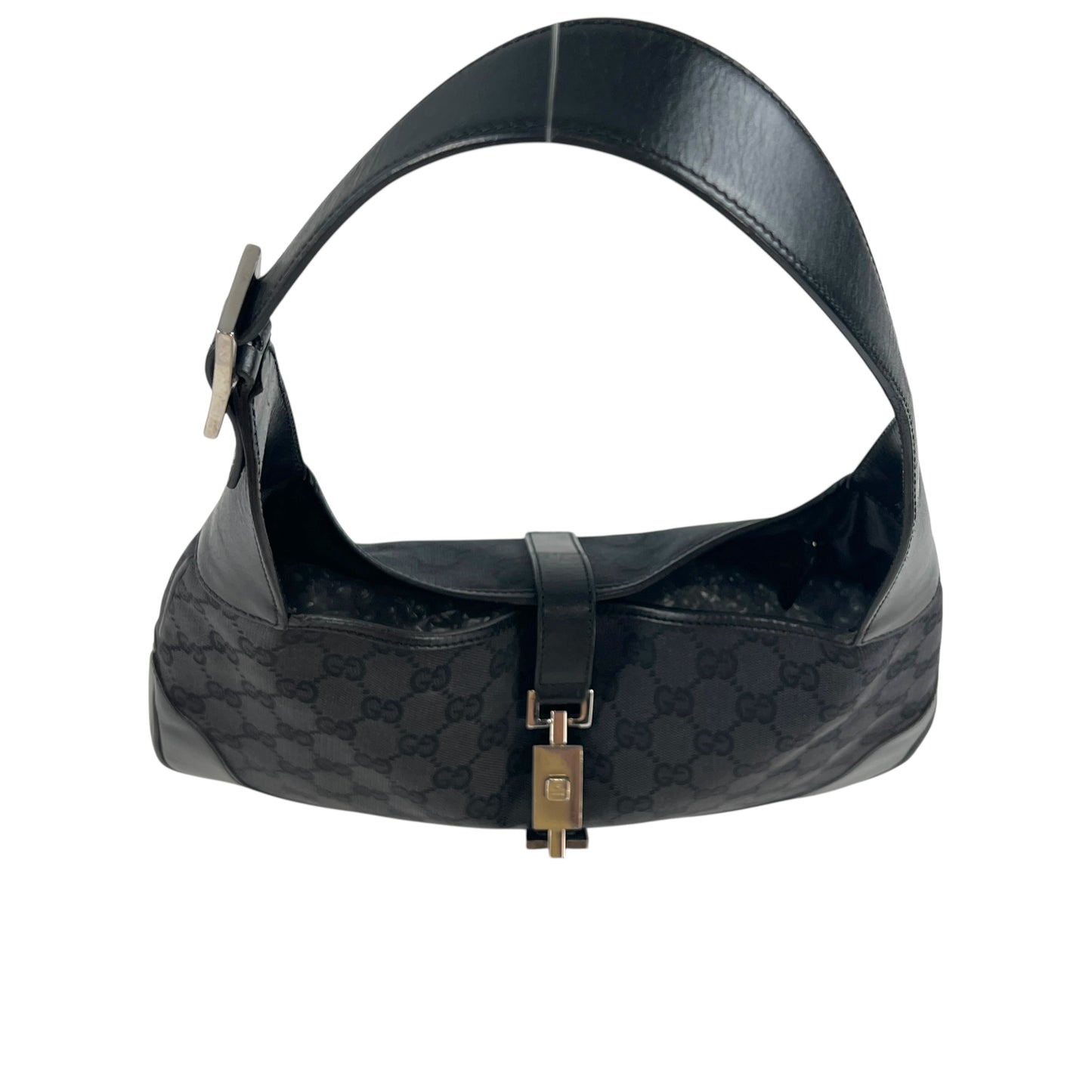 Gucci Monogram Canvas Jackie Handbag