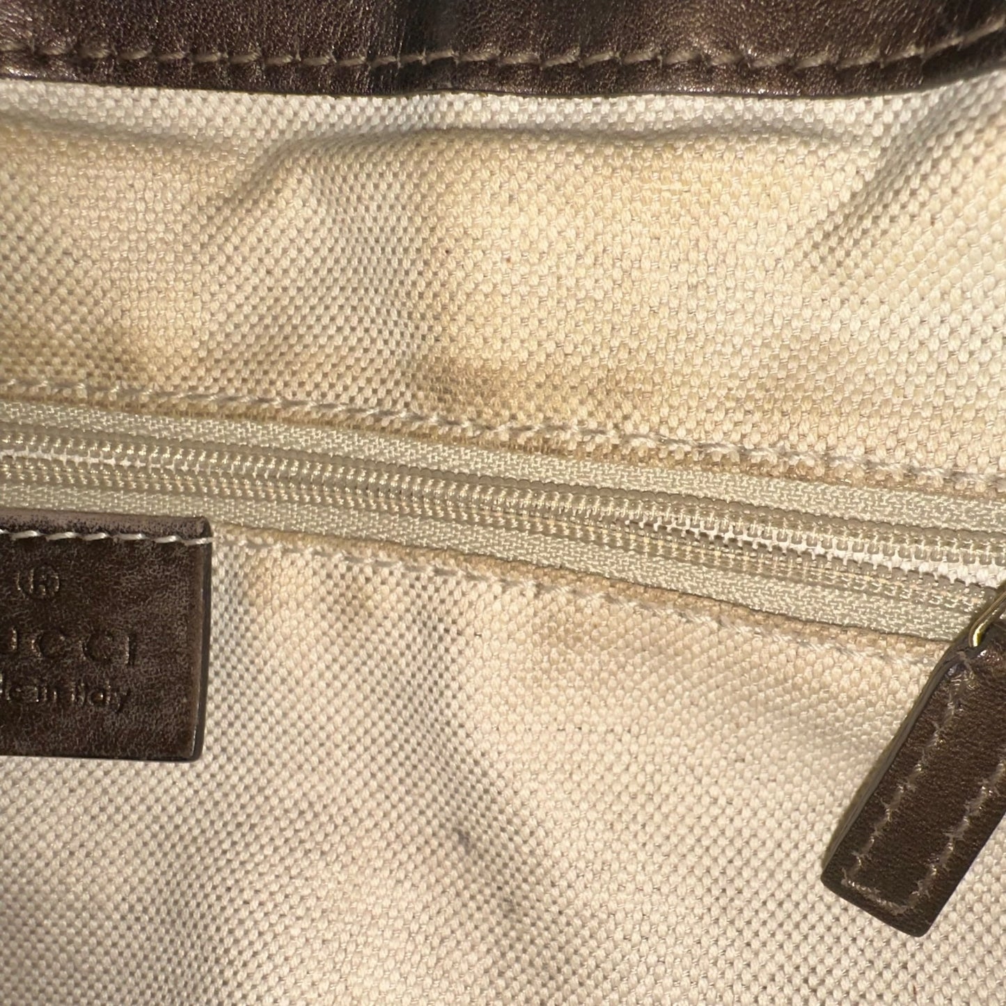 Gucci Guccissima Sukey Leather 2-Way Bag