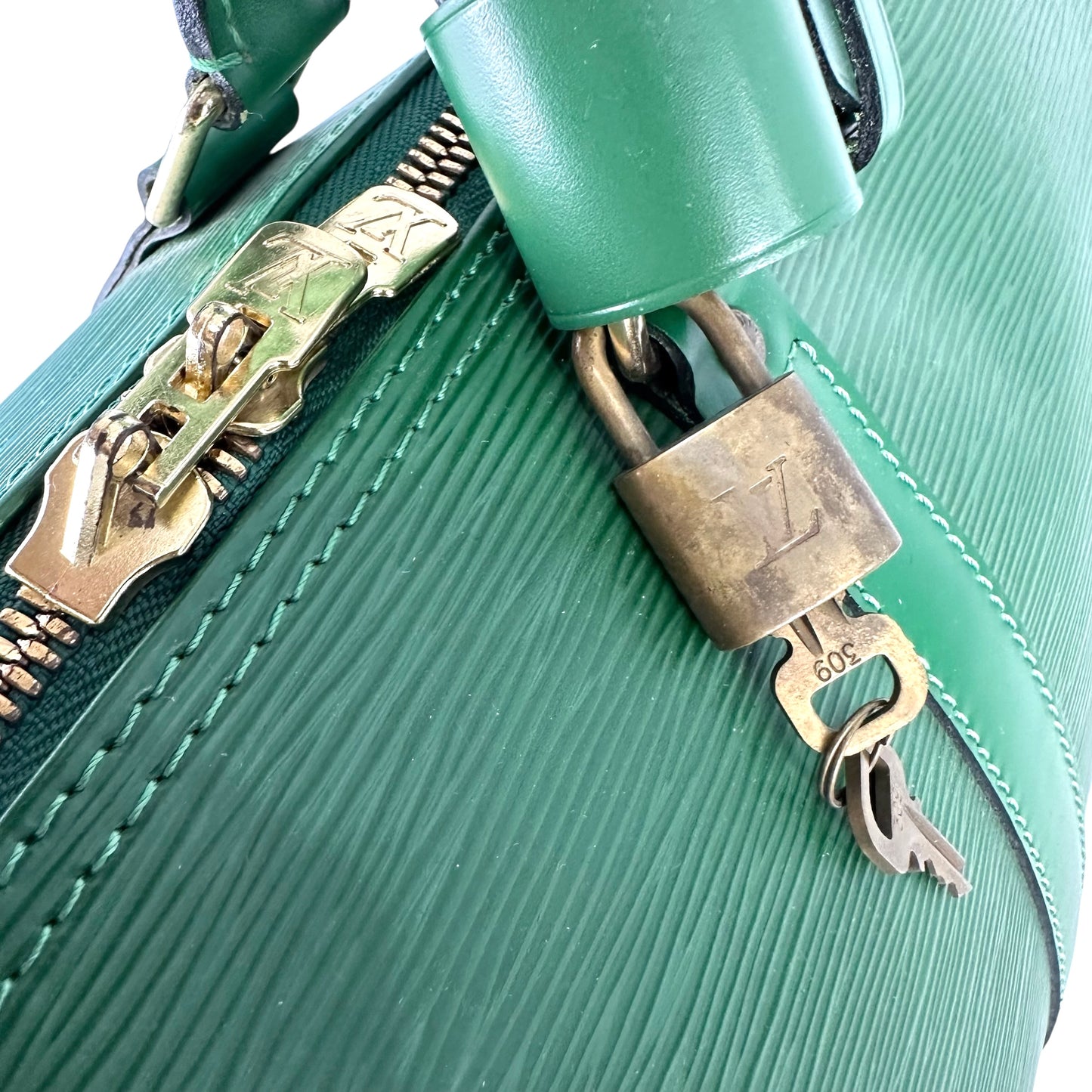 Louis Vuitton Vintage Epi Leather Keepall 45 Bag