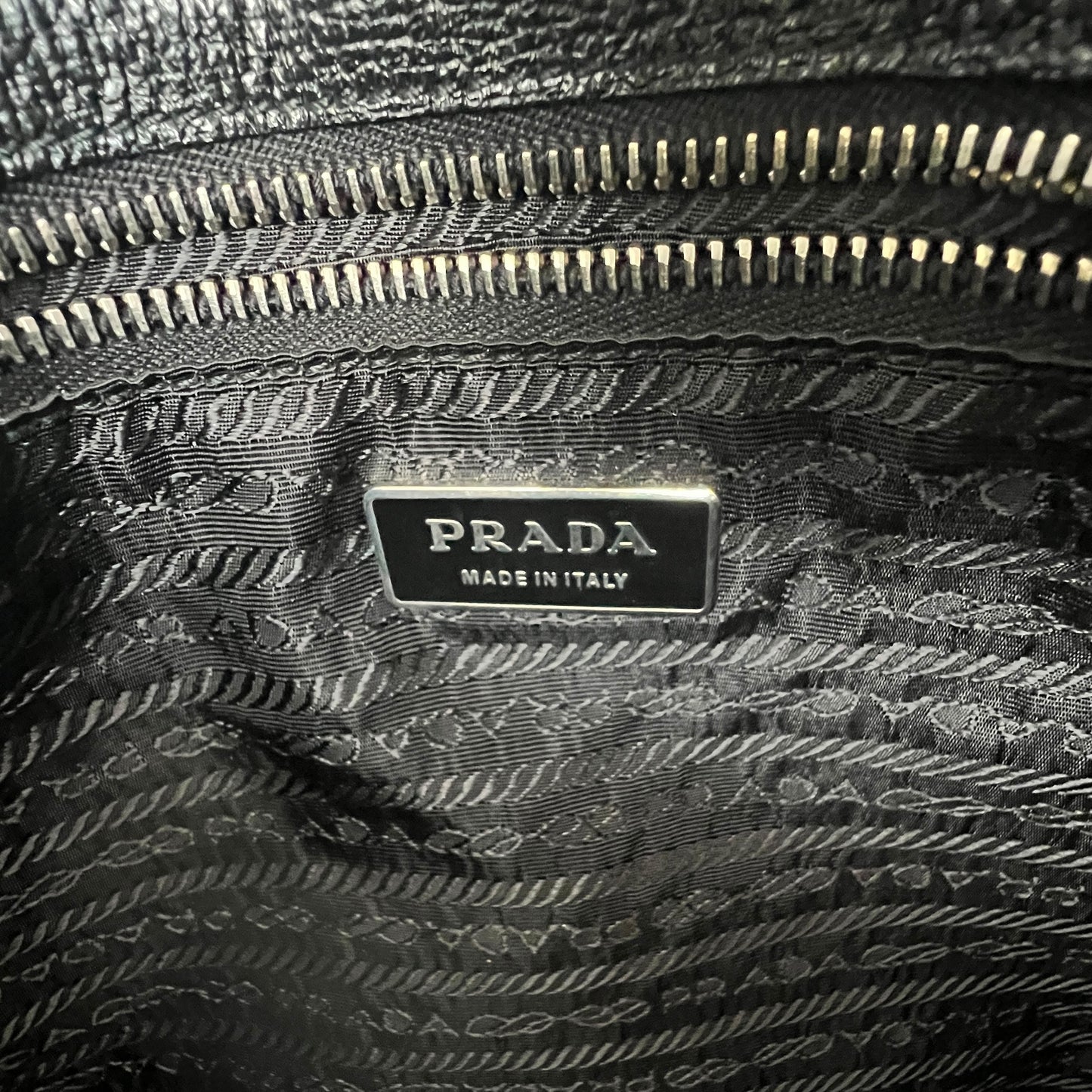 Prada Leather Tote Bag