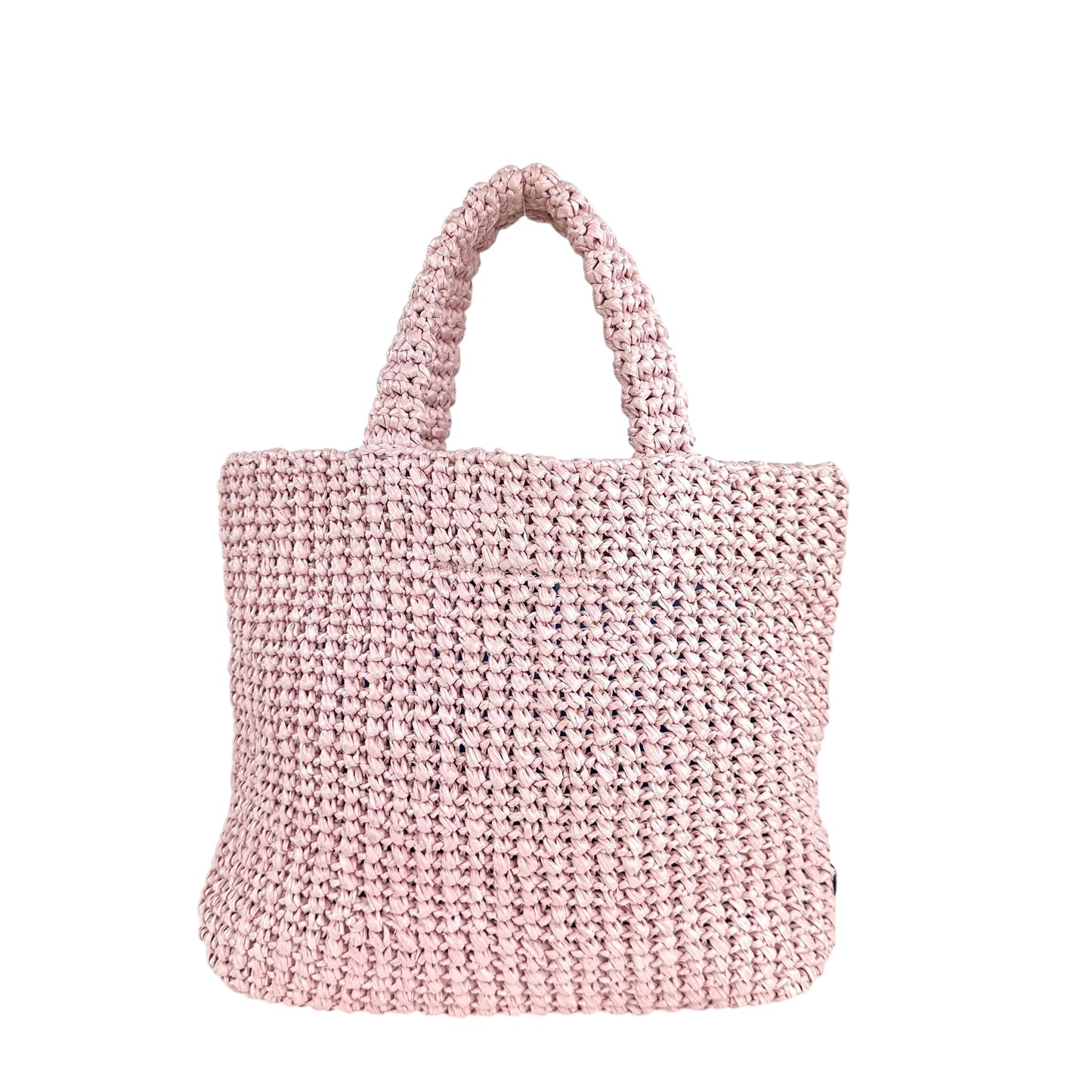 Prada Raffia Small Tote Bag