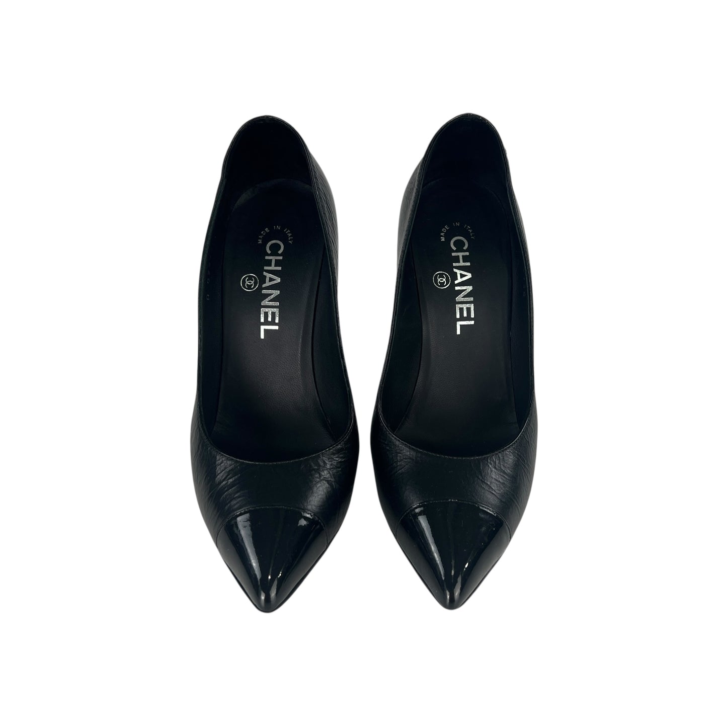 Chanel Knot Leather Pumps