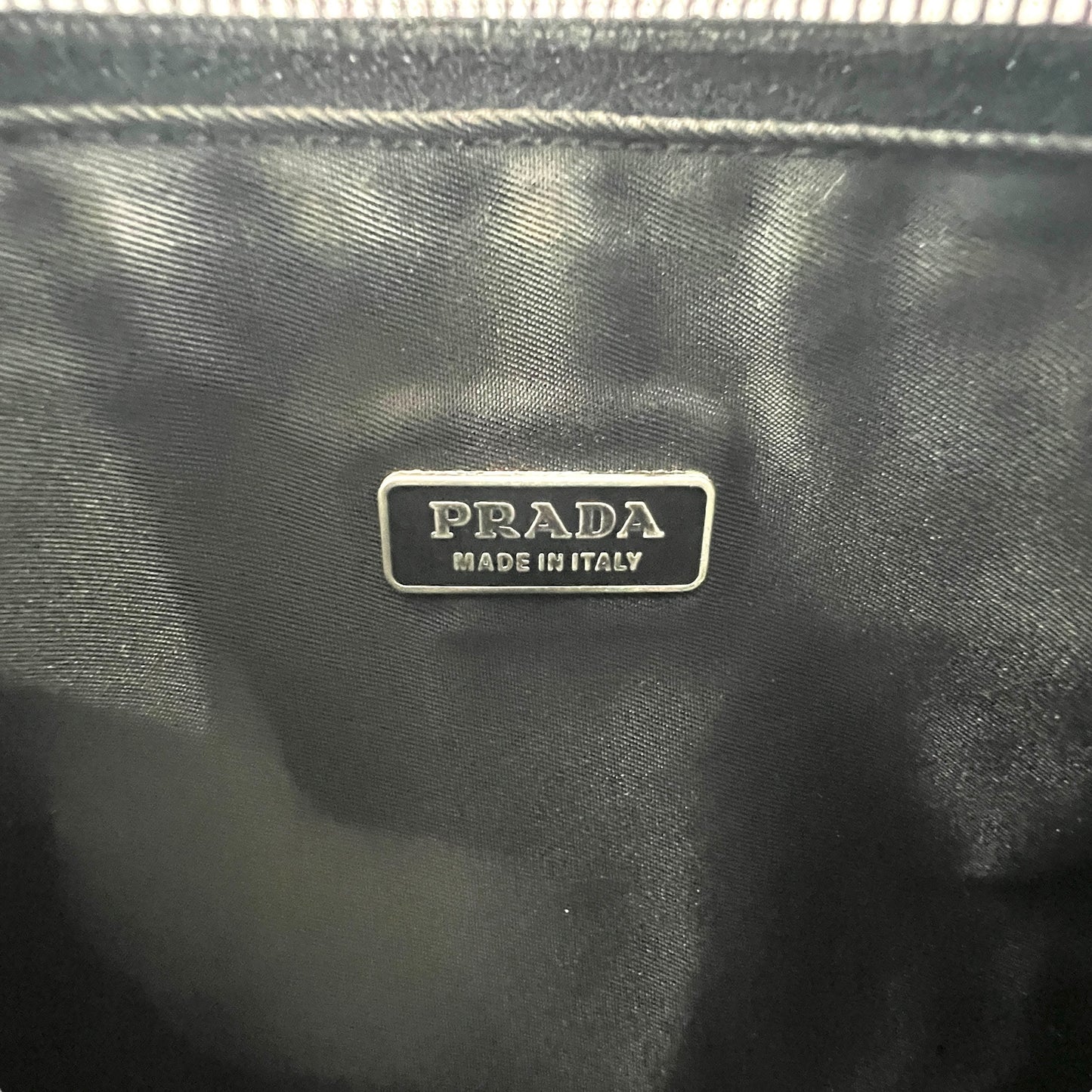 Prada Nylon Pochette Bag