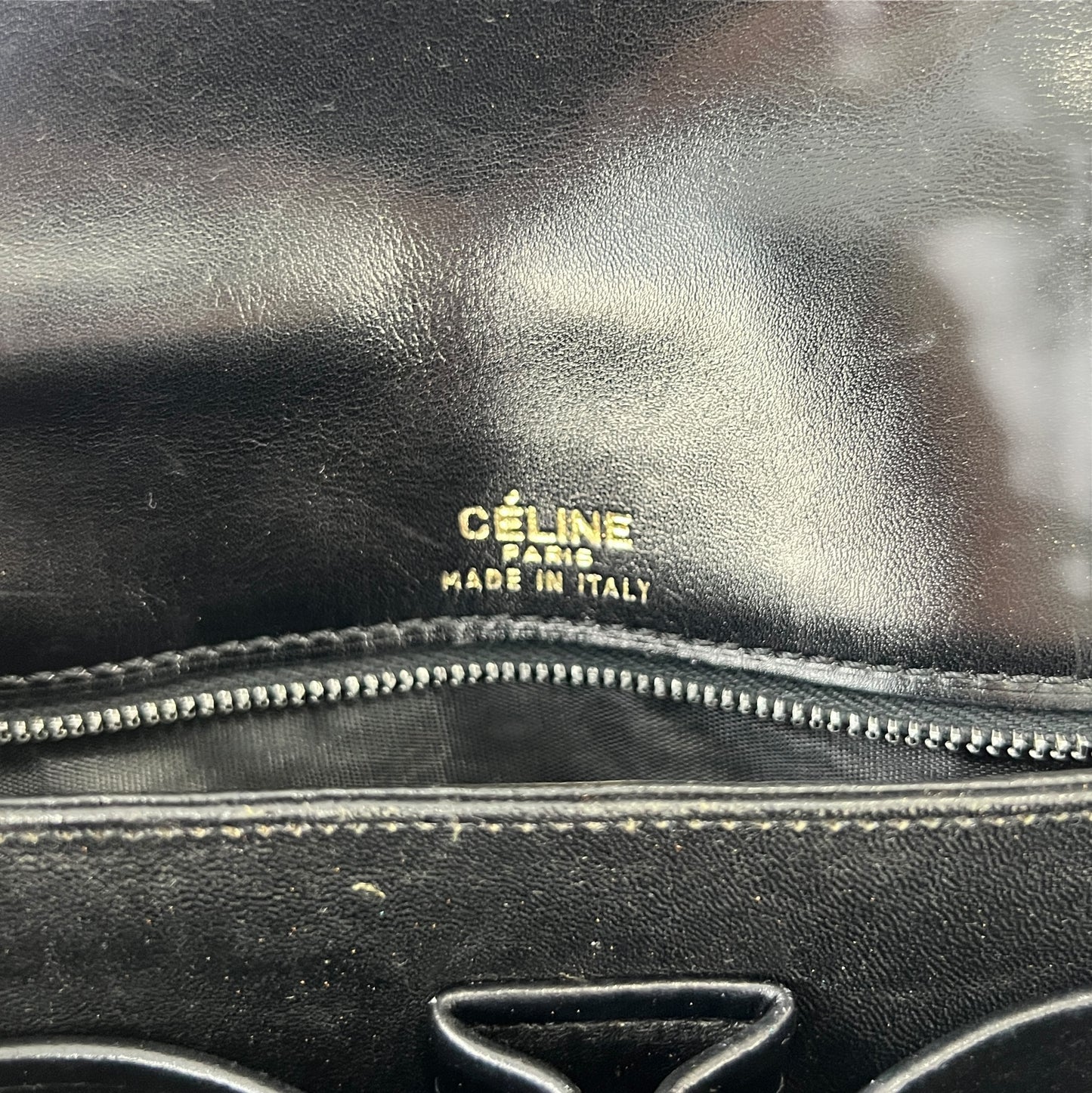 Celine Vintage Leather Shoulder Bag
