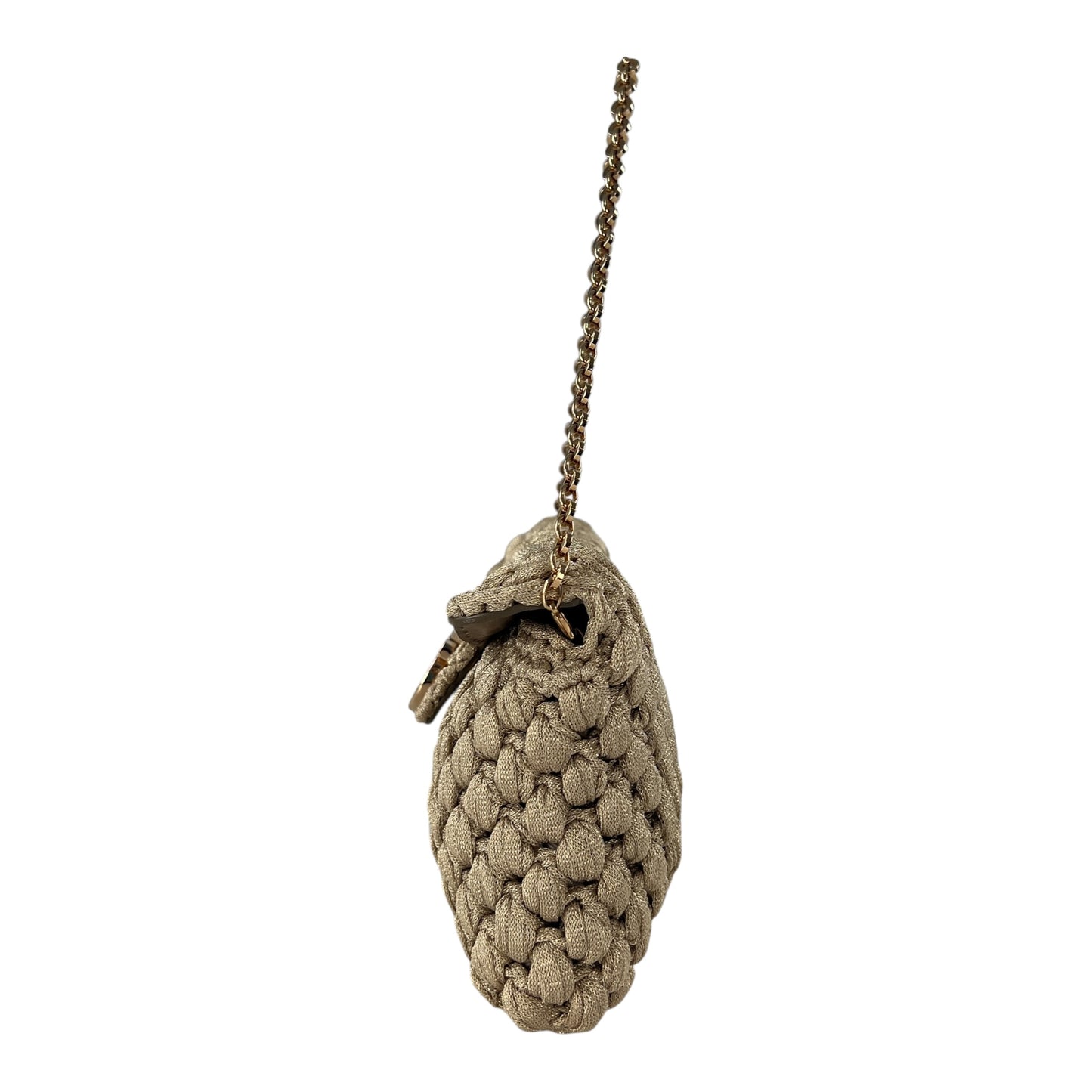 Ferragamo Puff Stitch Two-Way Chain Shoulder Bag