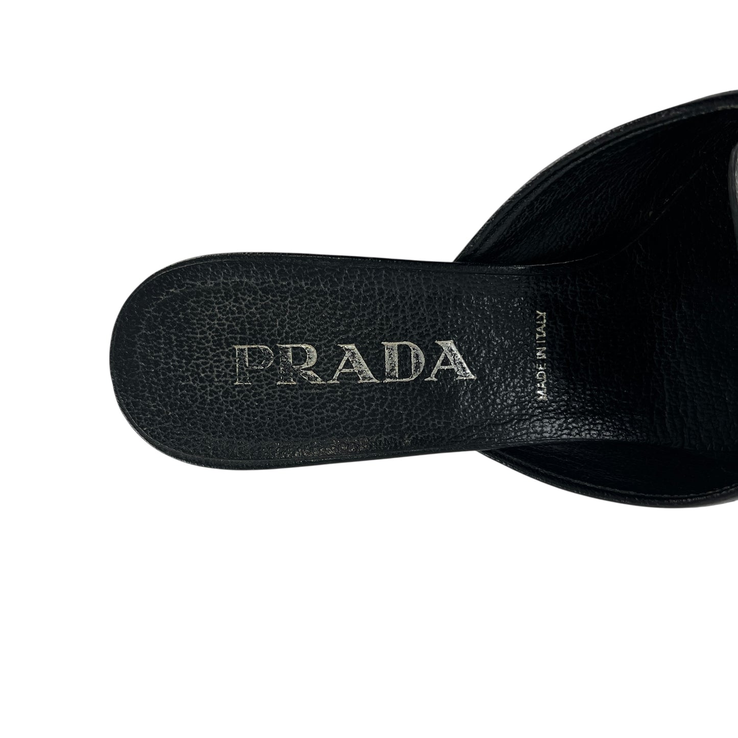 Prada Leather Mules