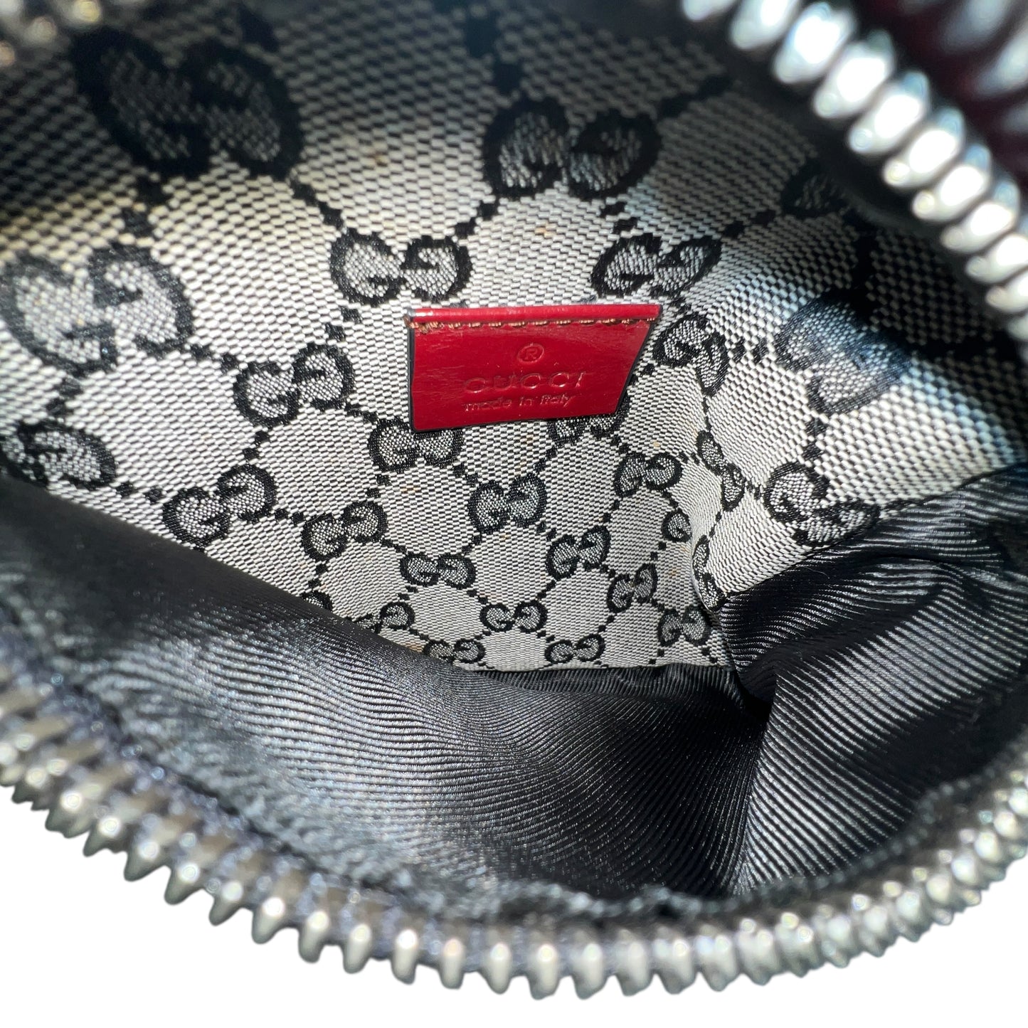 Gucci Monogram Canvas Sherry Line Belt Bag