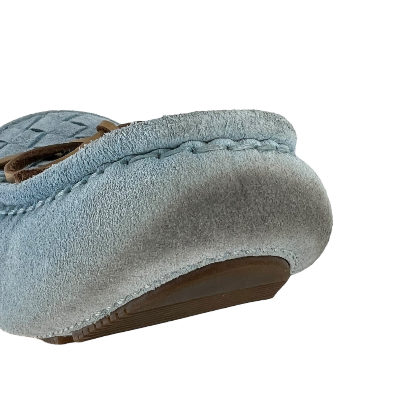 Bottega Veneta Suede Intrecciato Loafers