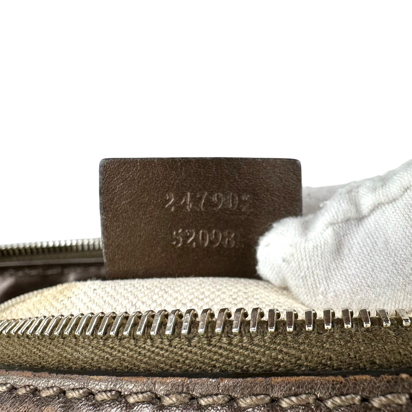 Gucci Guccissima Sukey Leather 2-Way Bag