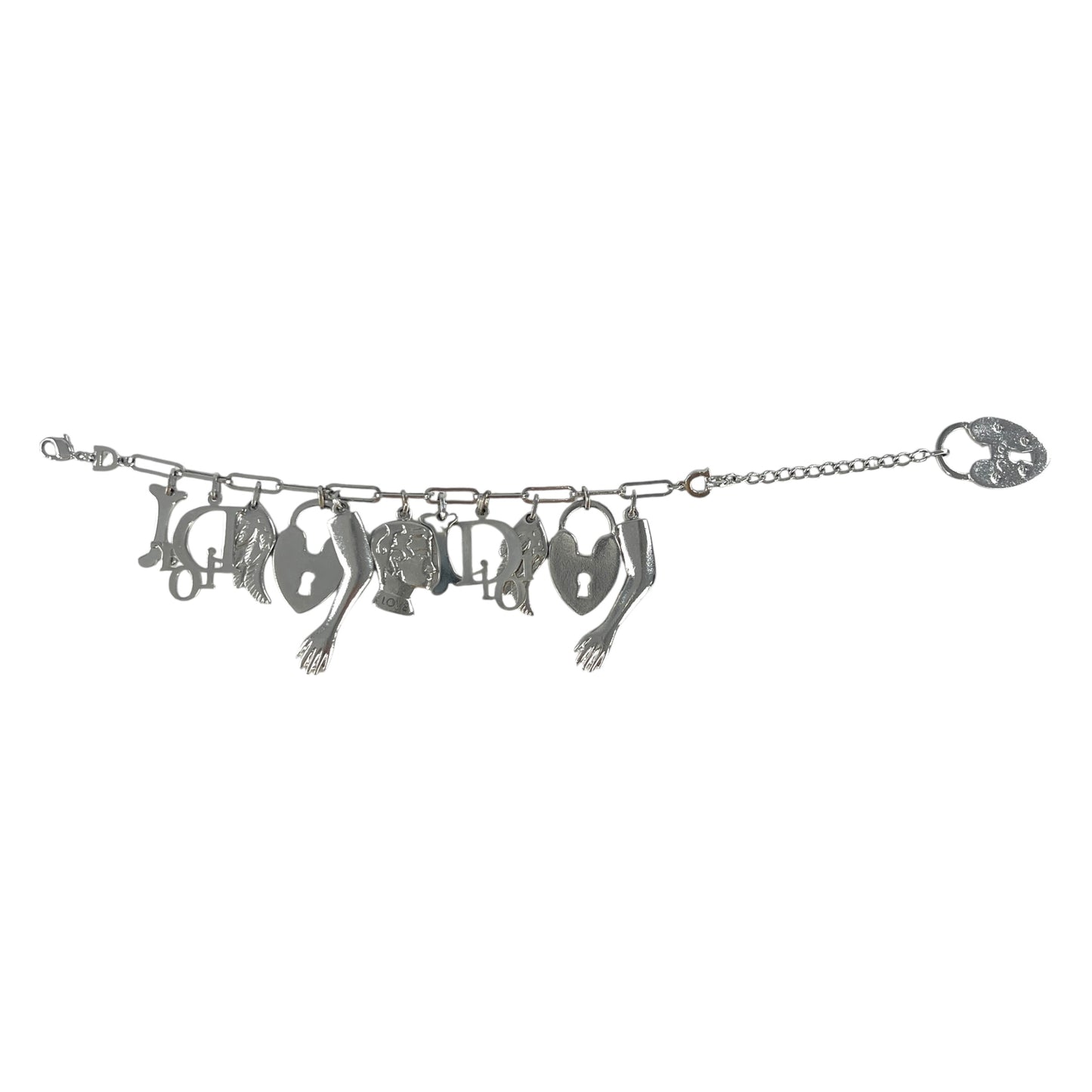 Dior Vintage Galliano Charm Bracelet