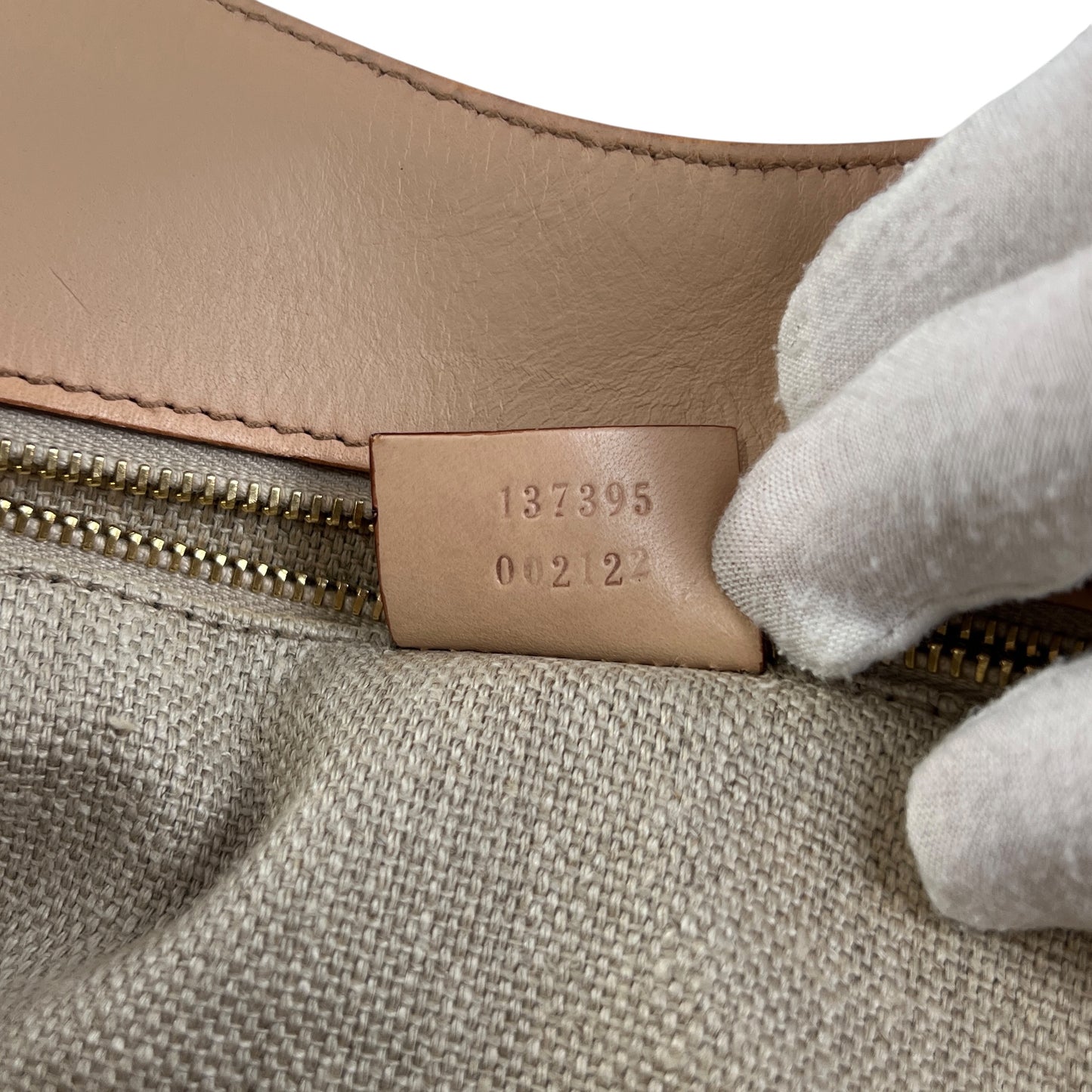 Gucci Flora Bamboo Handbag