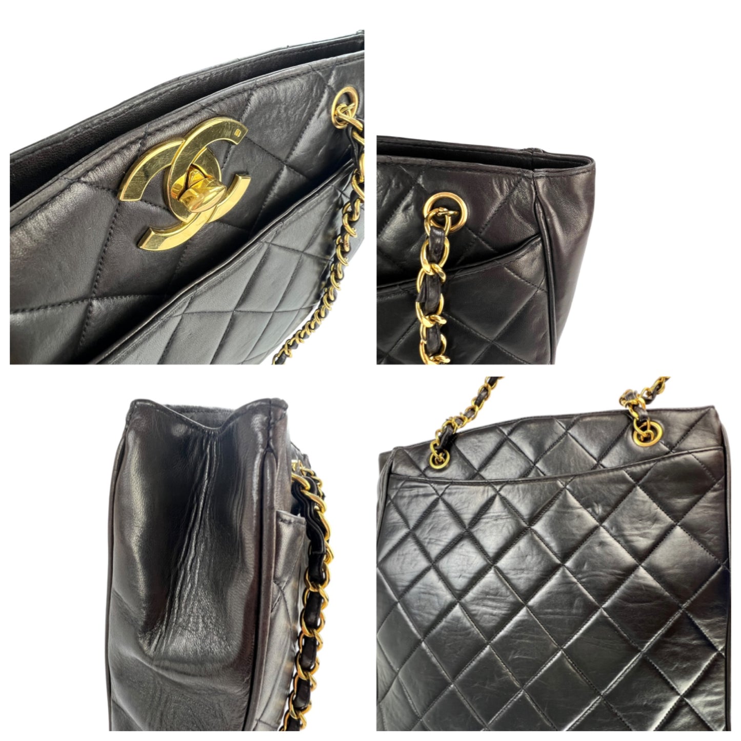 Chanel Vintage Matelasse Leather Shoulder Bag
