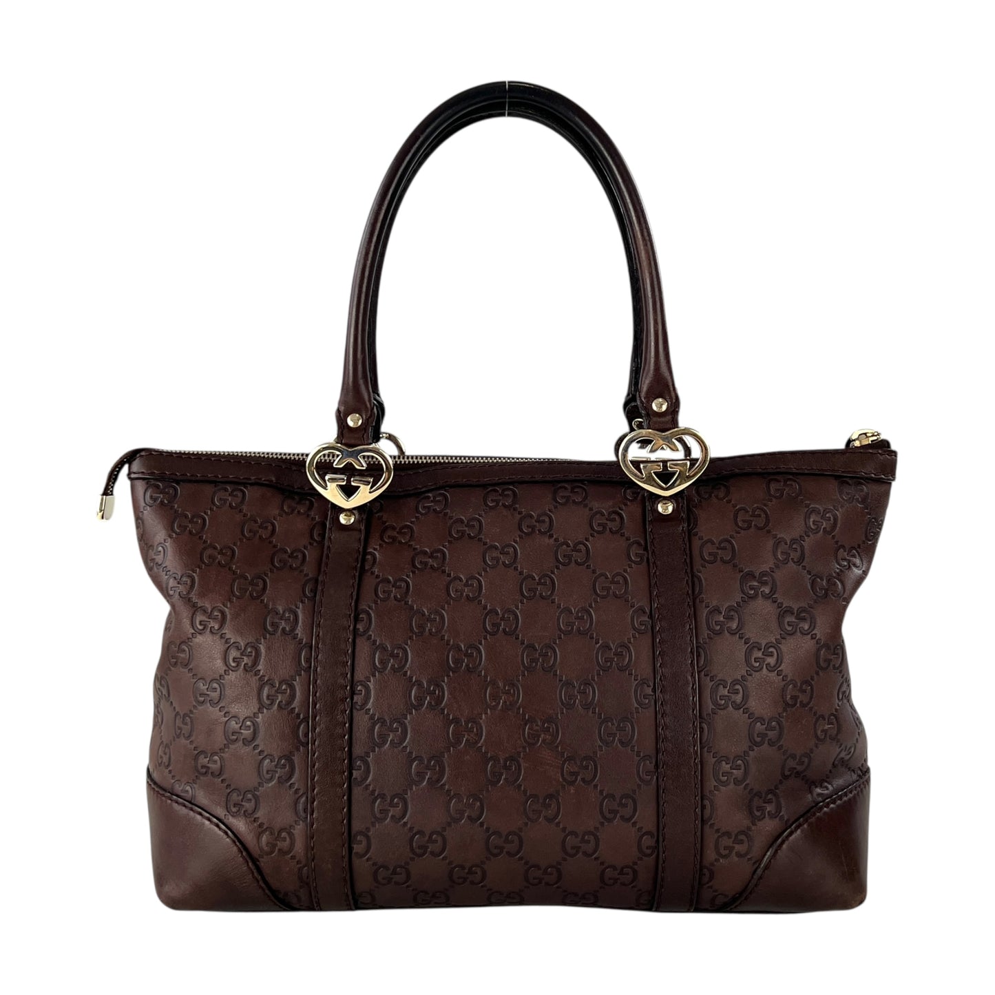 Gucci Guccissima Leather Shoulder Bag