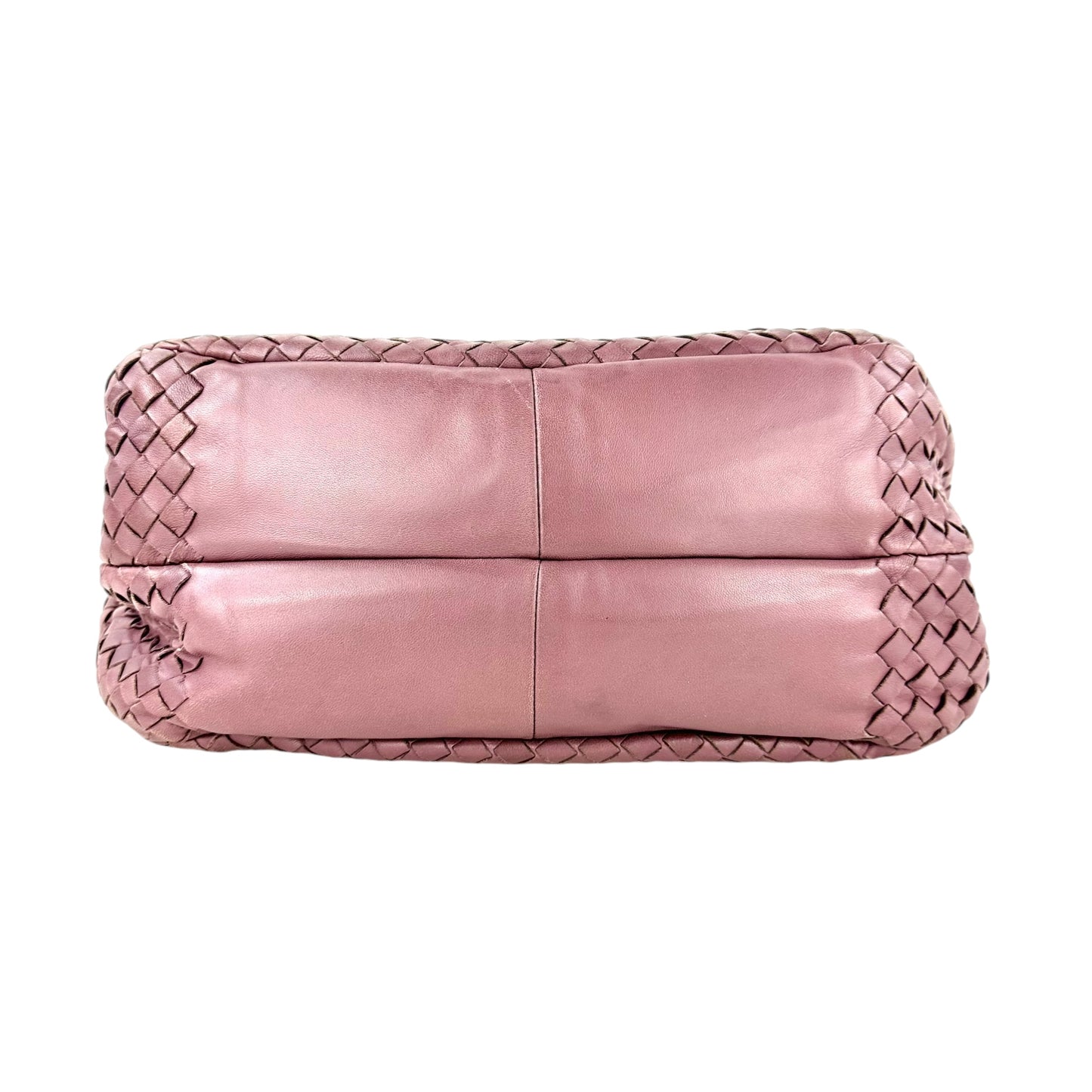 Bottega Veneta Campana Intrecciato Leather Shoulder Bag
