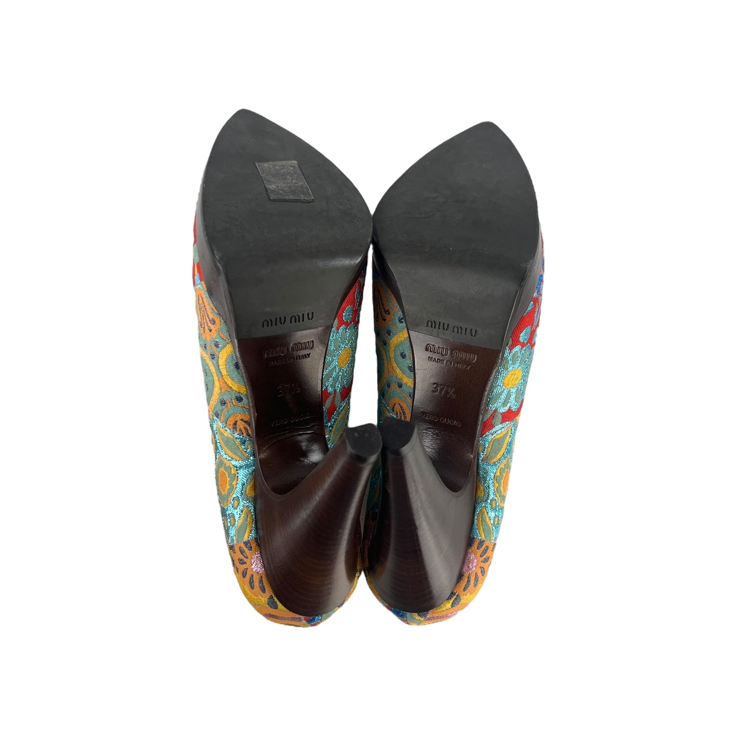 Miu Miu Brocade Heels