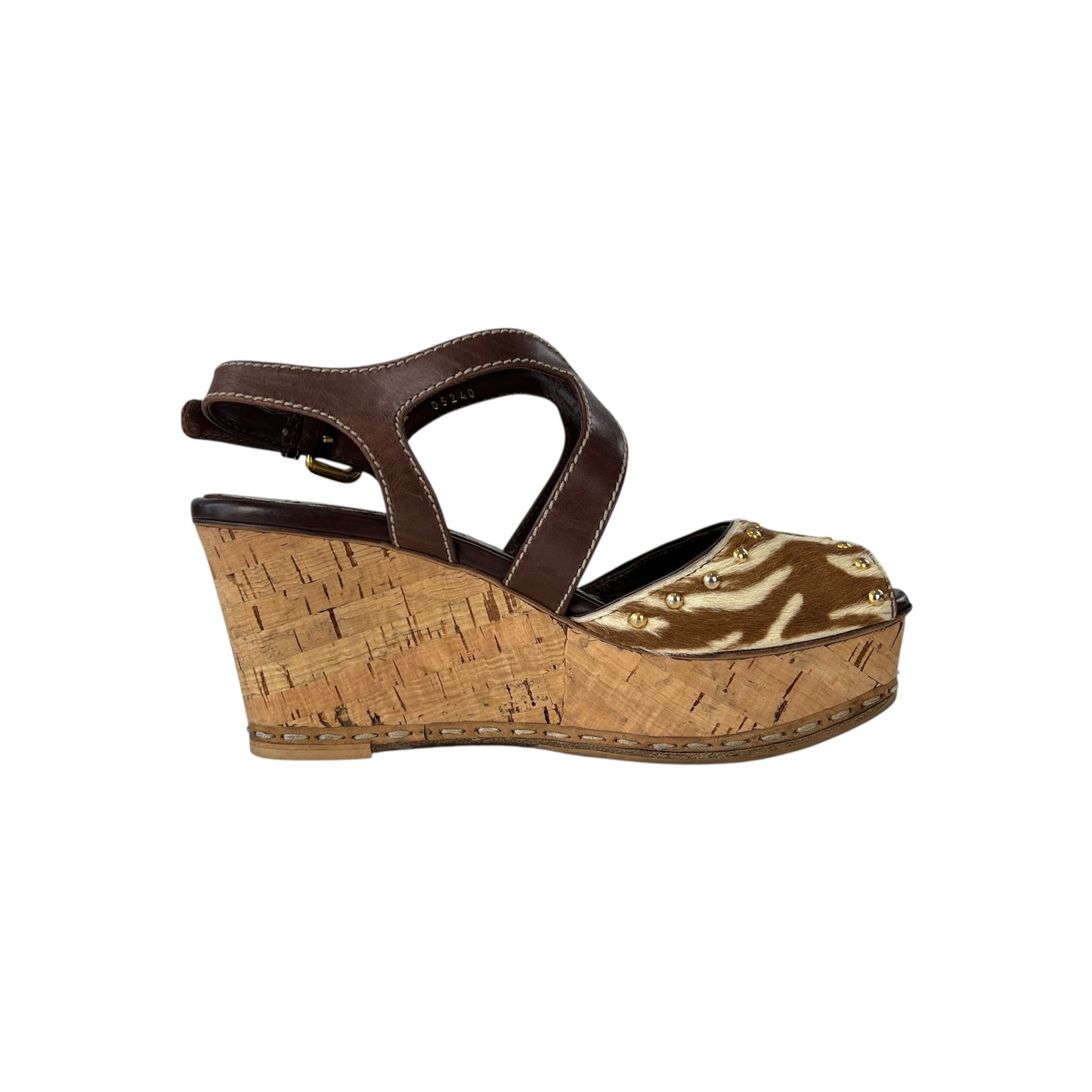 Prada Zebra Wedges