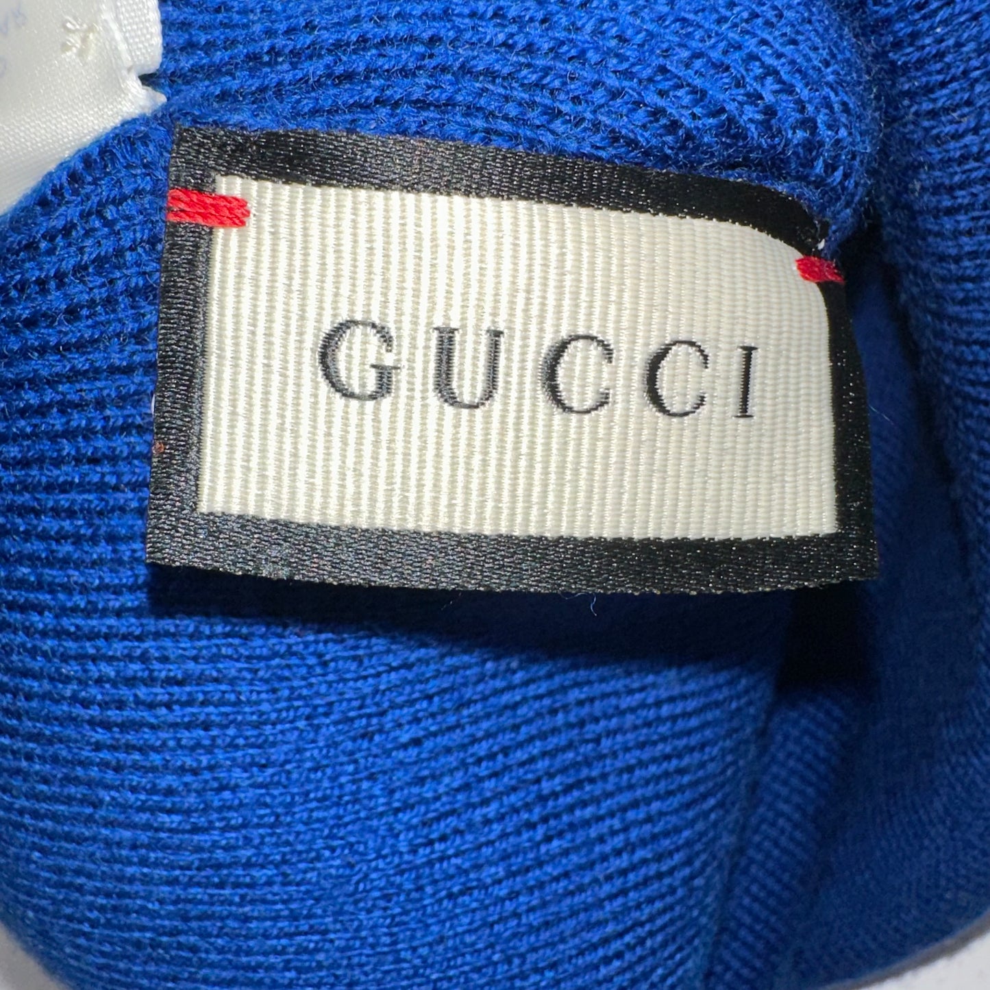 Gucci Tab Logo Beanie
