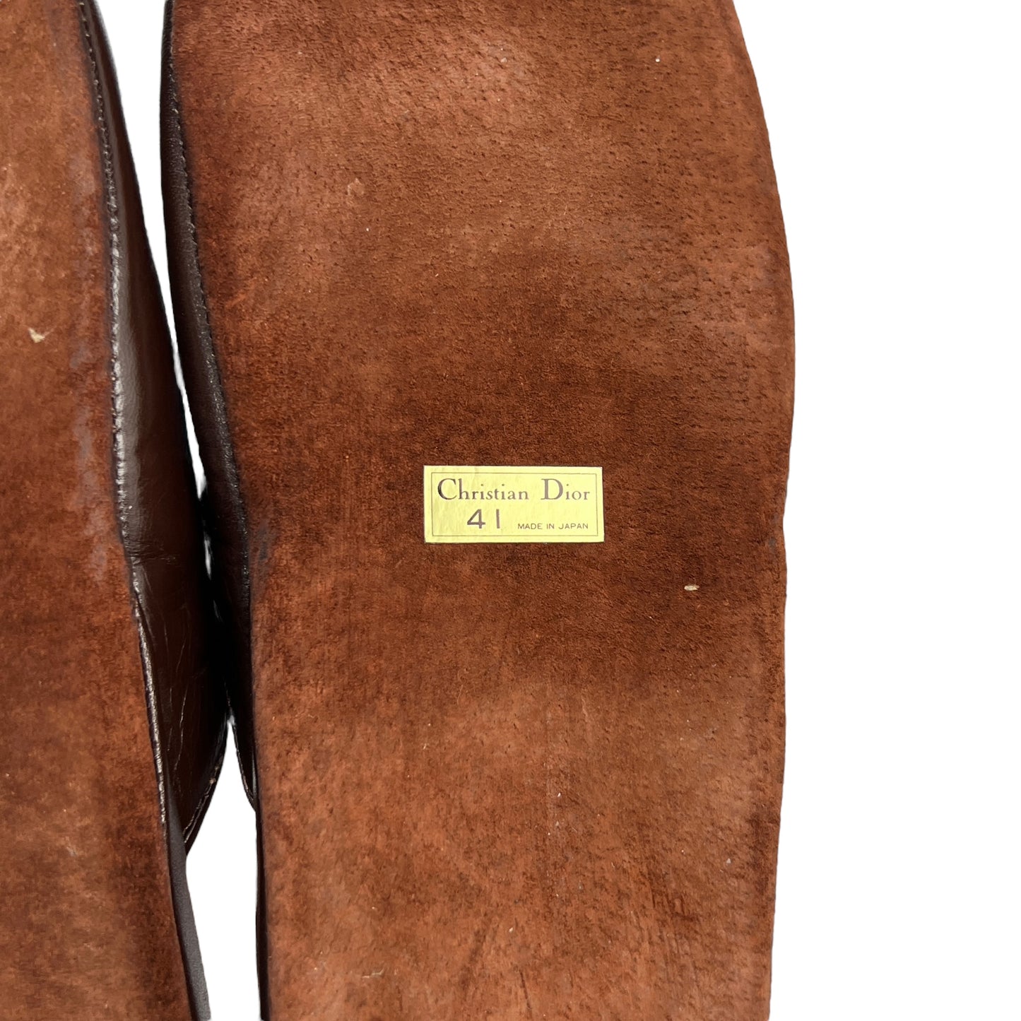 Dior Vintage Trotter Slippers