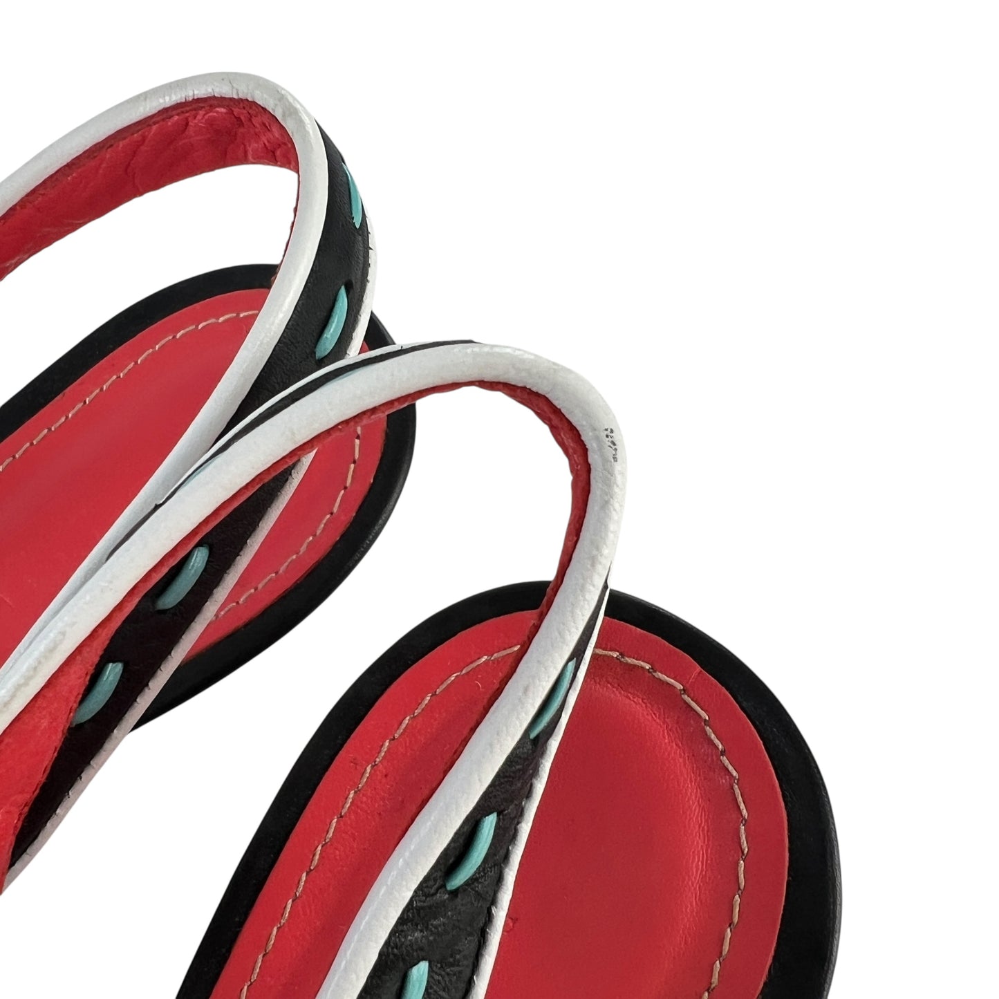 Bottega Veneta Tricolor Kitten Heel