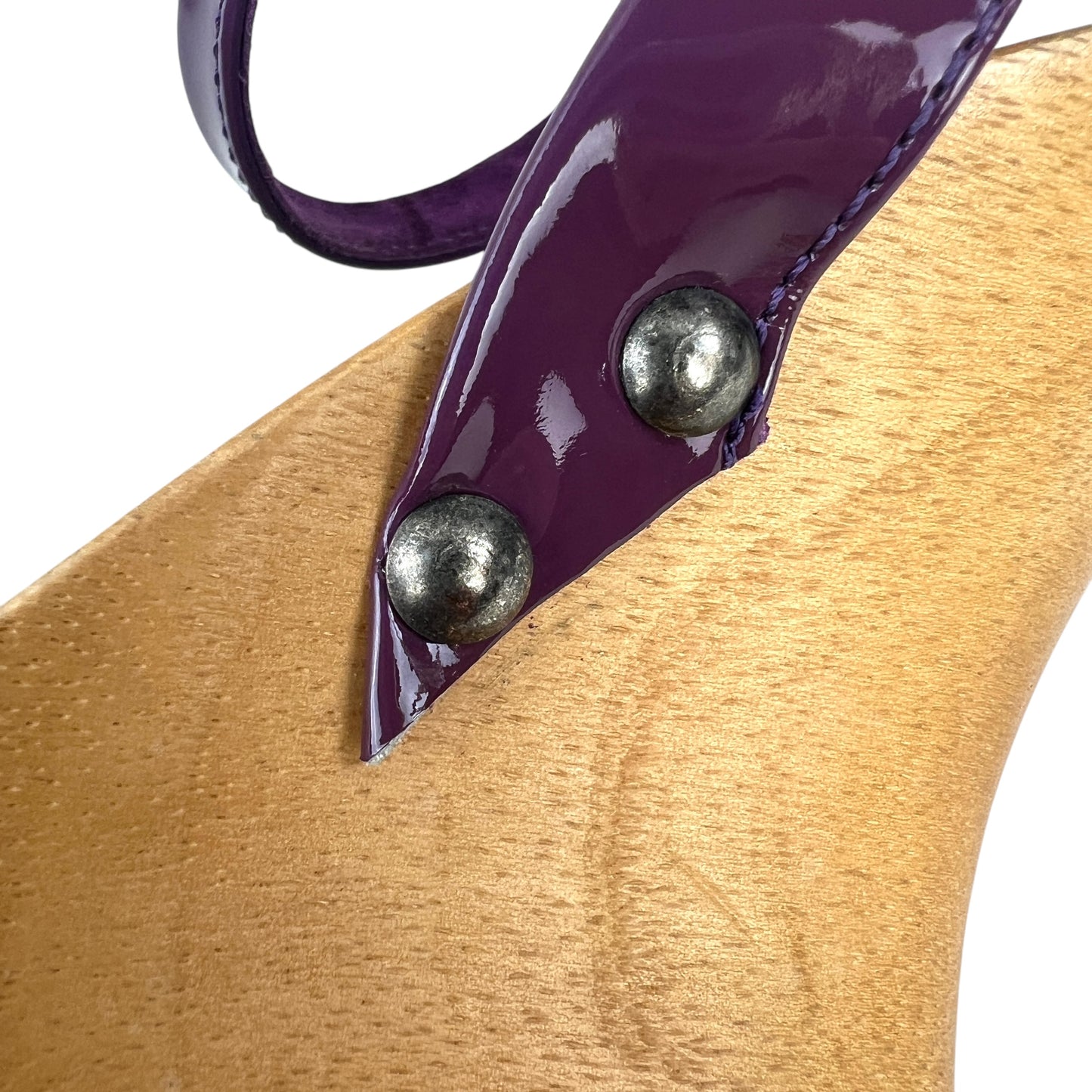 Miu Miu Flower Wooden Wedges