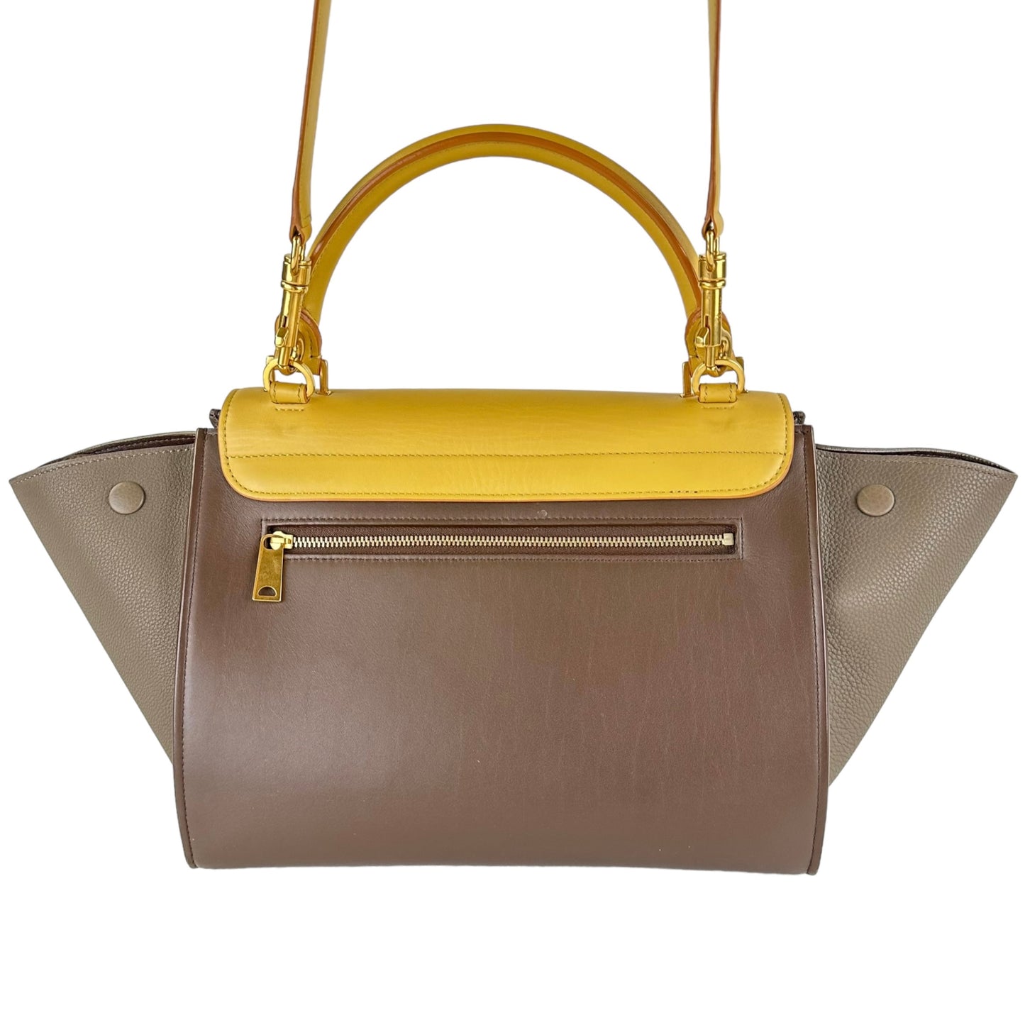 Celine Trapeze Tricolor 2-Way Bag