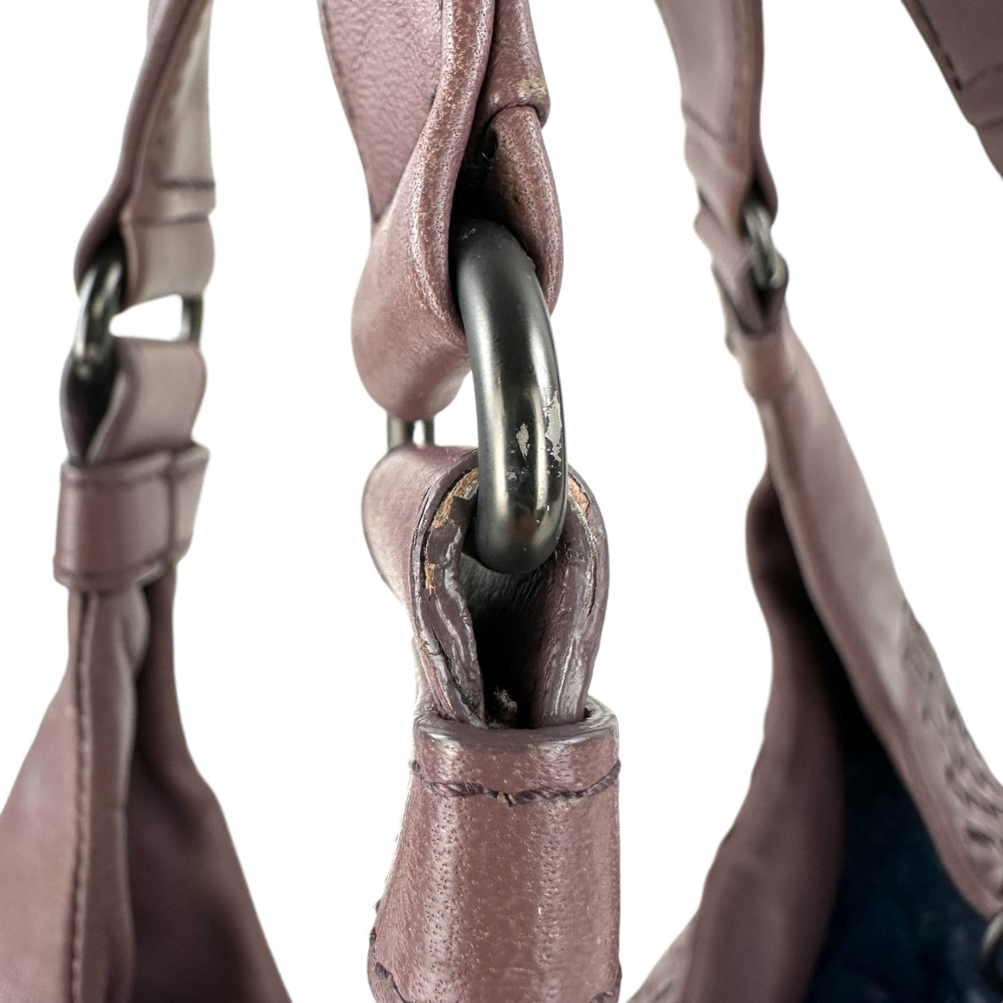 Bottega Veneta Campana Intrecciato Leather Shoulder Bag