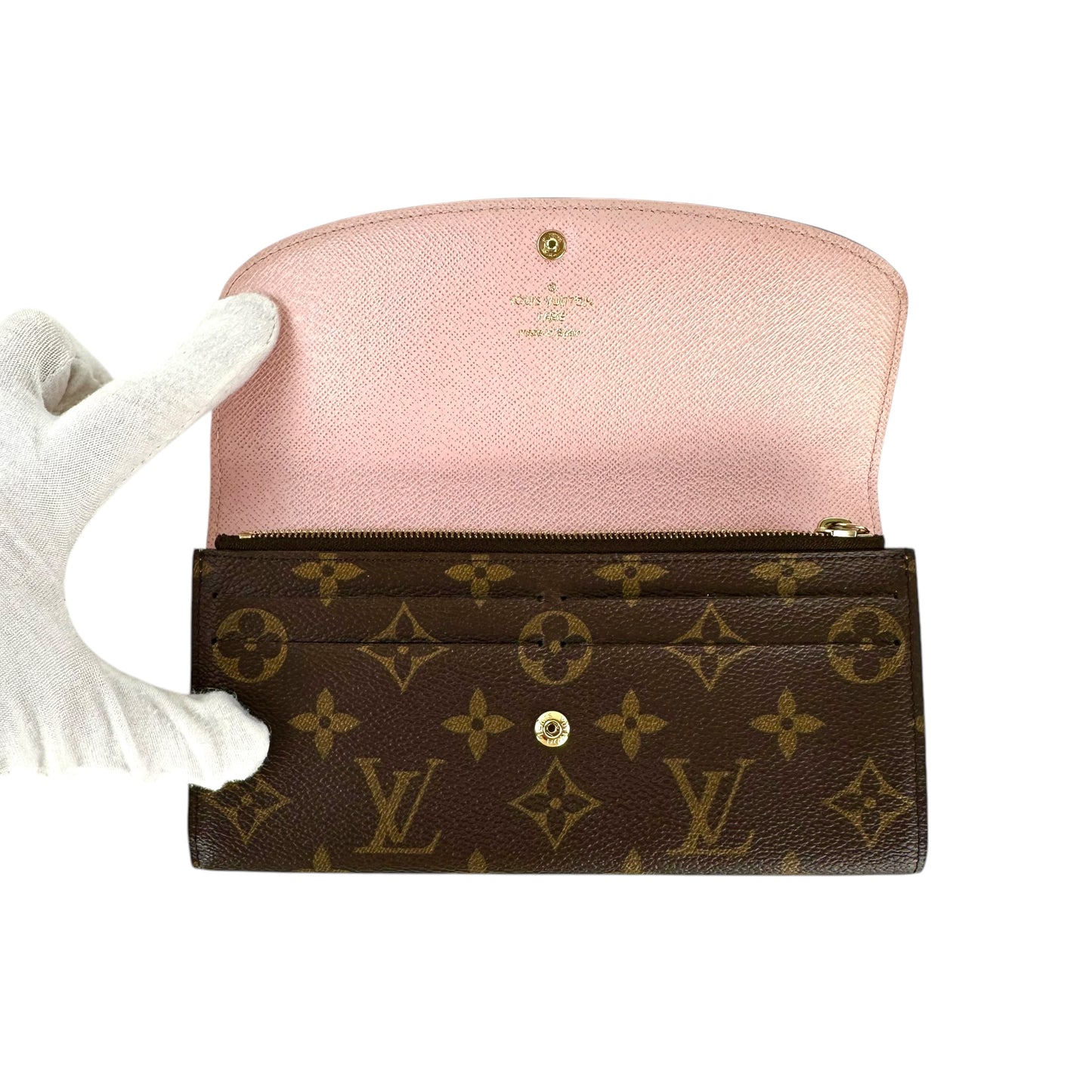 Louis Vuitton Monogram Emilie Long Wallet