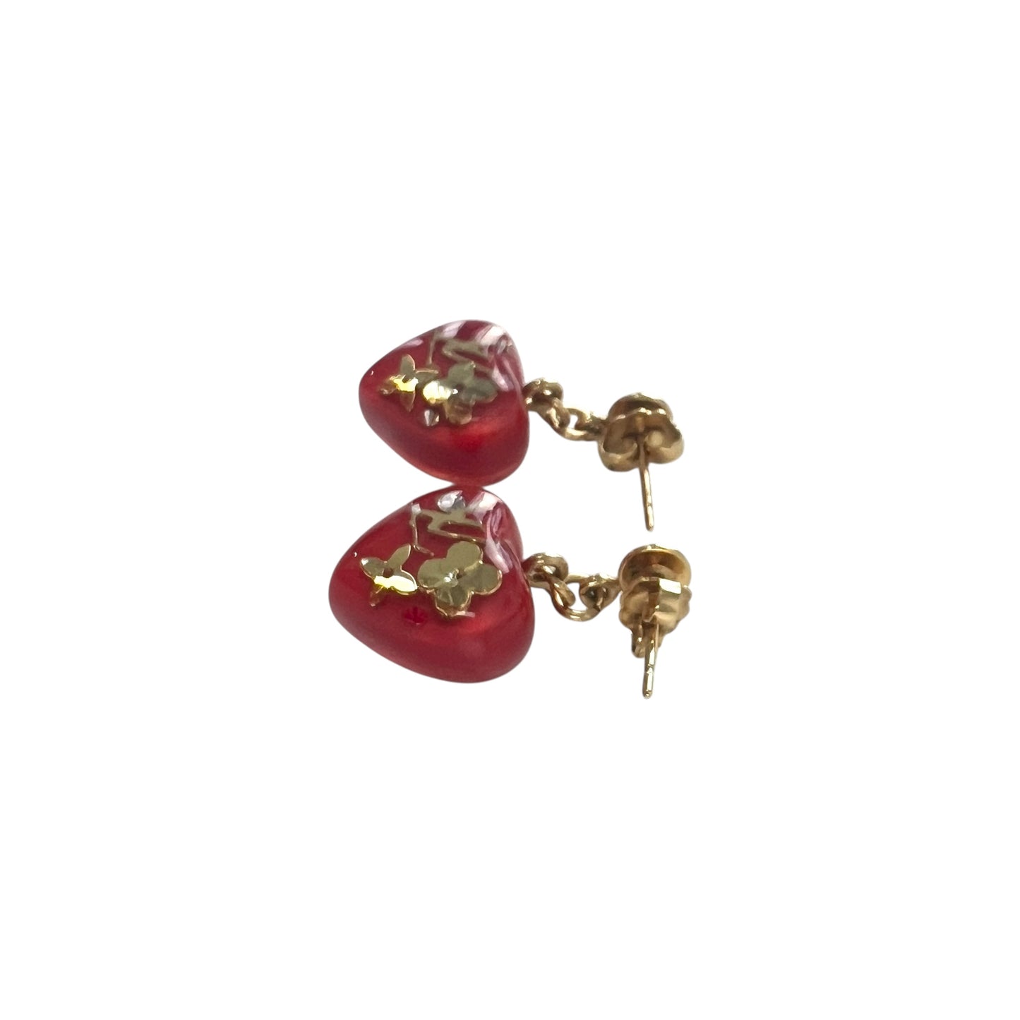 Louis Vuitton Heart Earrings