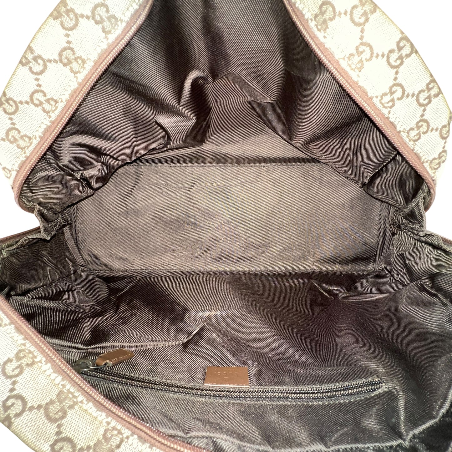 Gucci Monogram Large Bardot Shoulder Bag