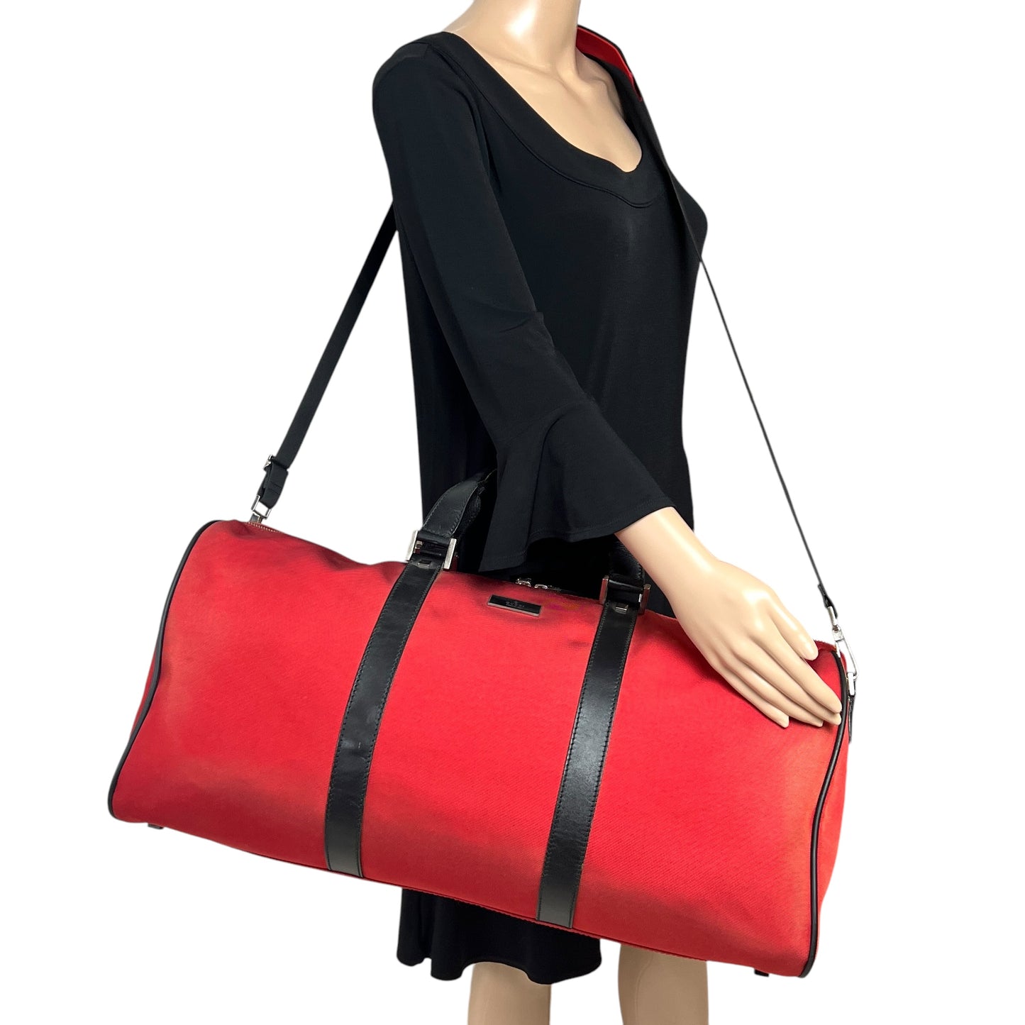 Gucci Canvas Duffle Bag