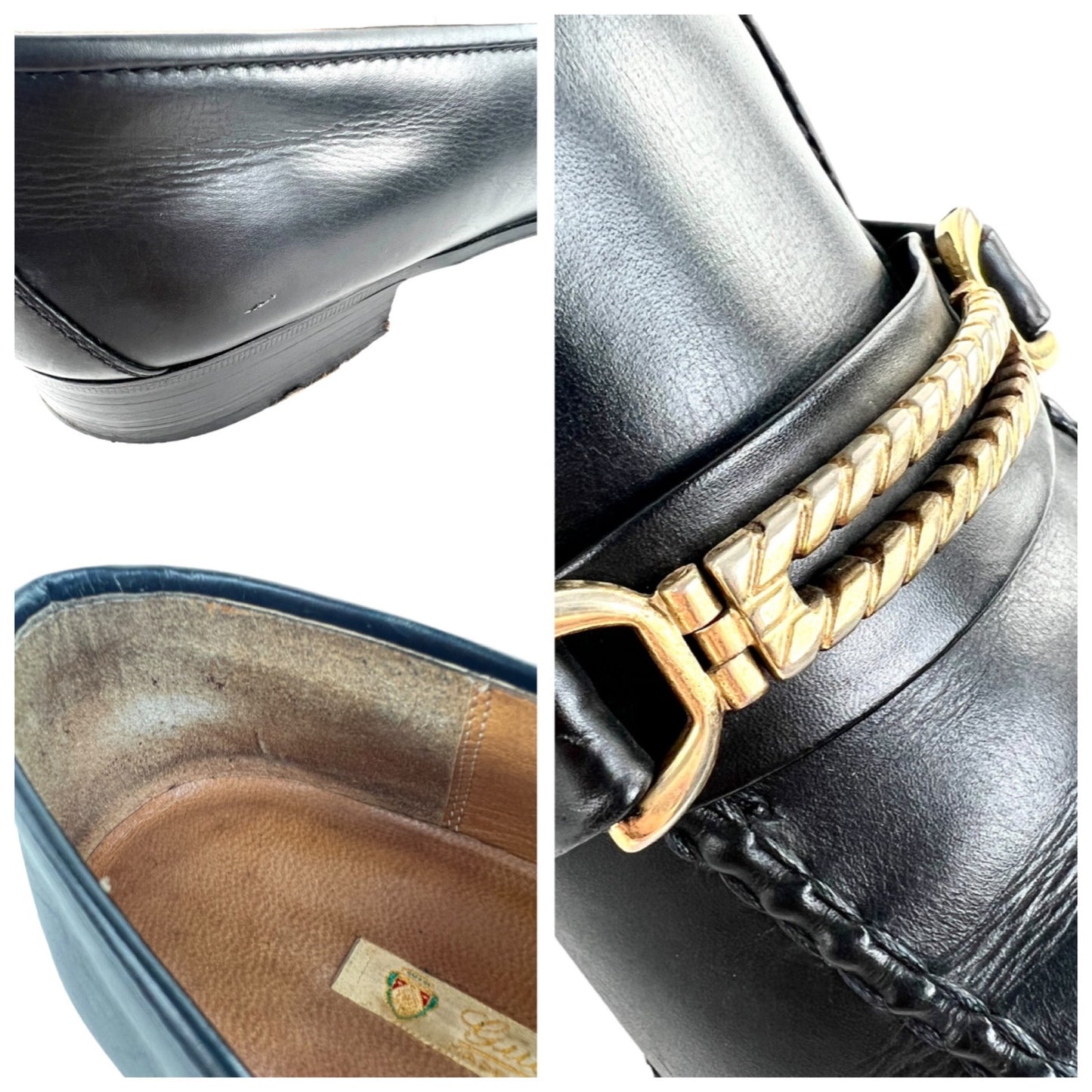 Gucci Vintage Men’s Leather Loafers