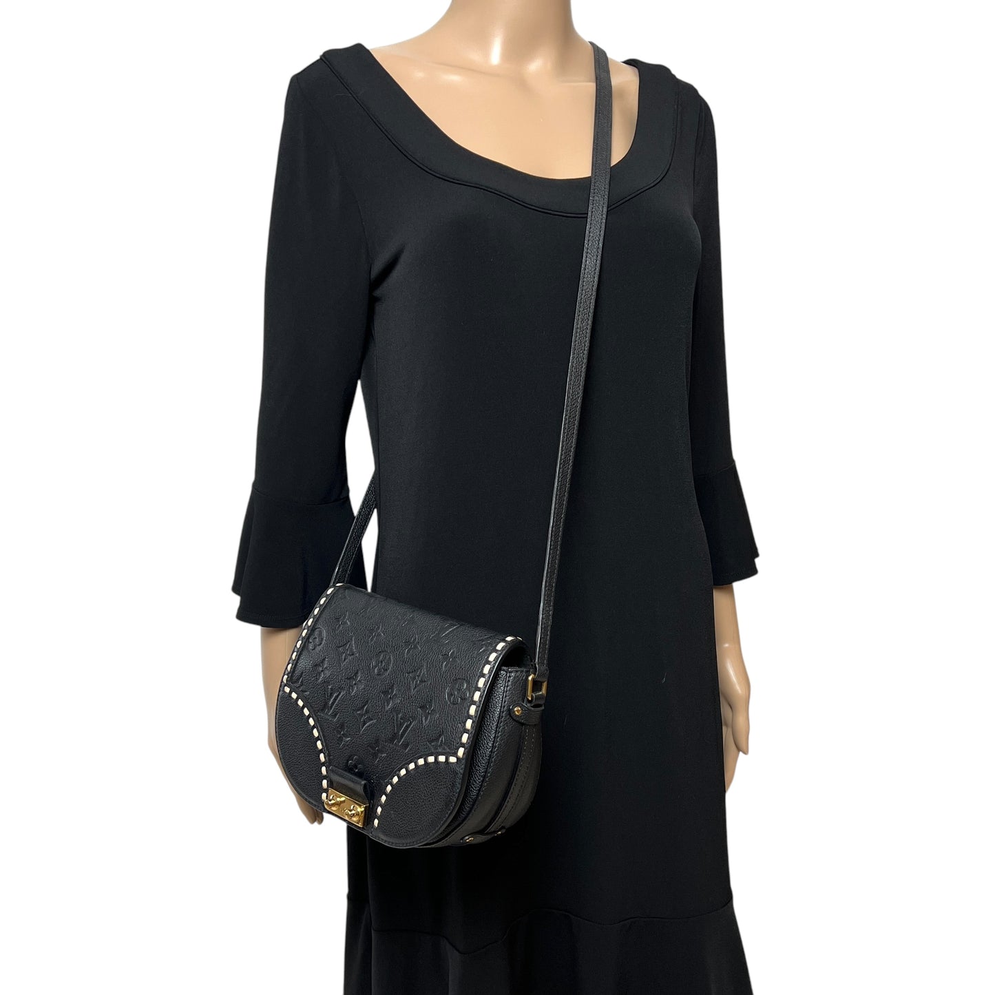 Louis Vuitton Empreinte Juno Leather Crossbody Bag