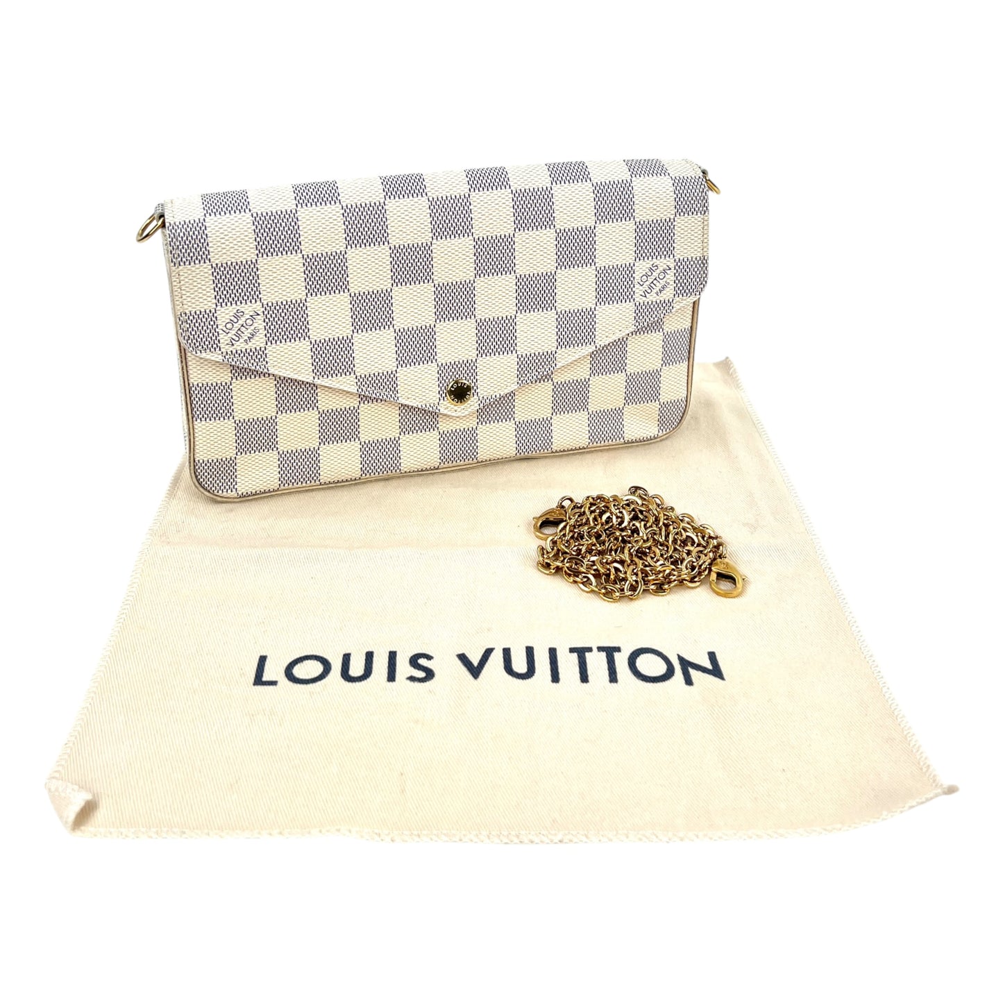 Louis Vuitton Damier Azur Felicie Crossbody Bag