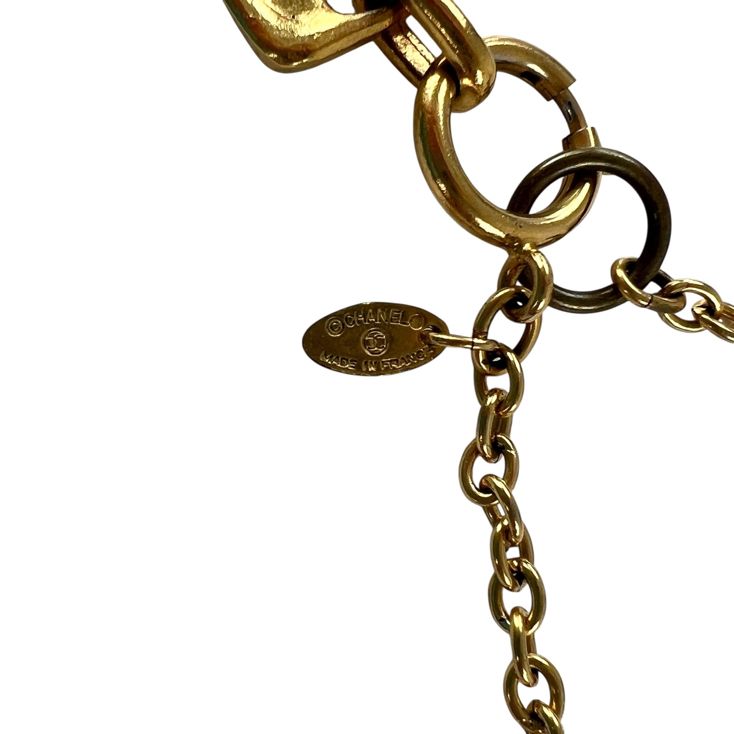 Chanel Vintage Plate Necklace