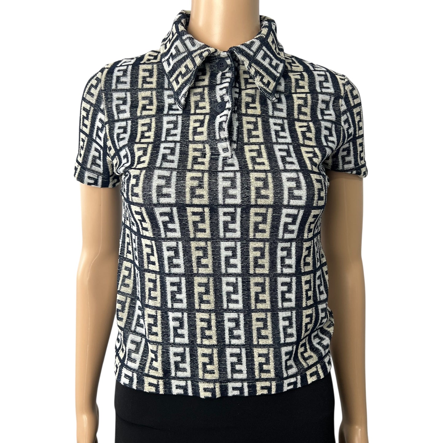 Fendi Vintage Zucca Polo