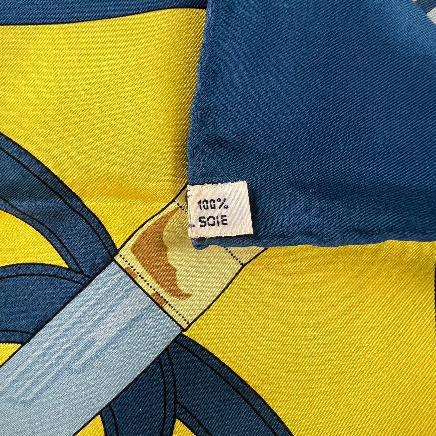 Hermes Eperon d’ Or Silk Scarf