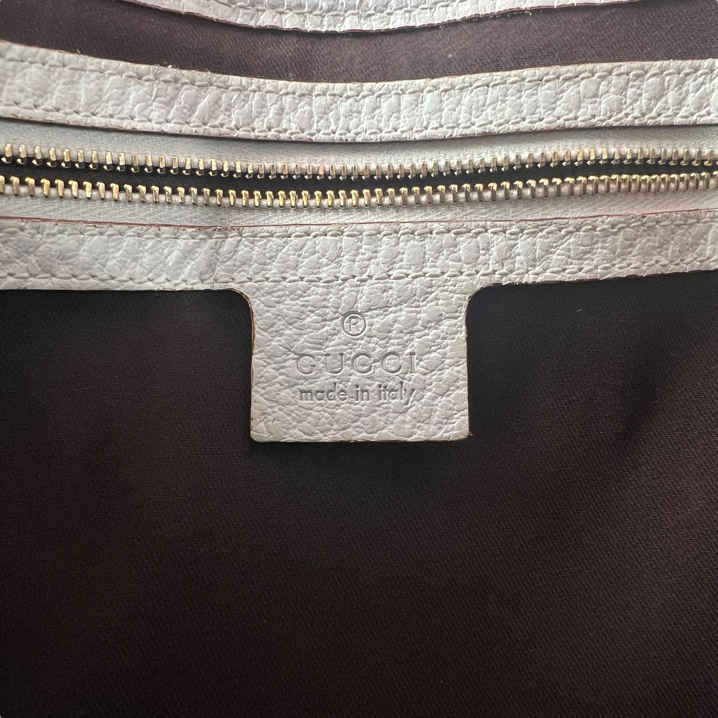 Gucci Junco Jackie Leather Shoulder Bag