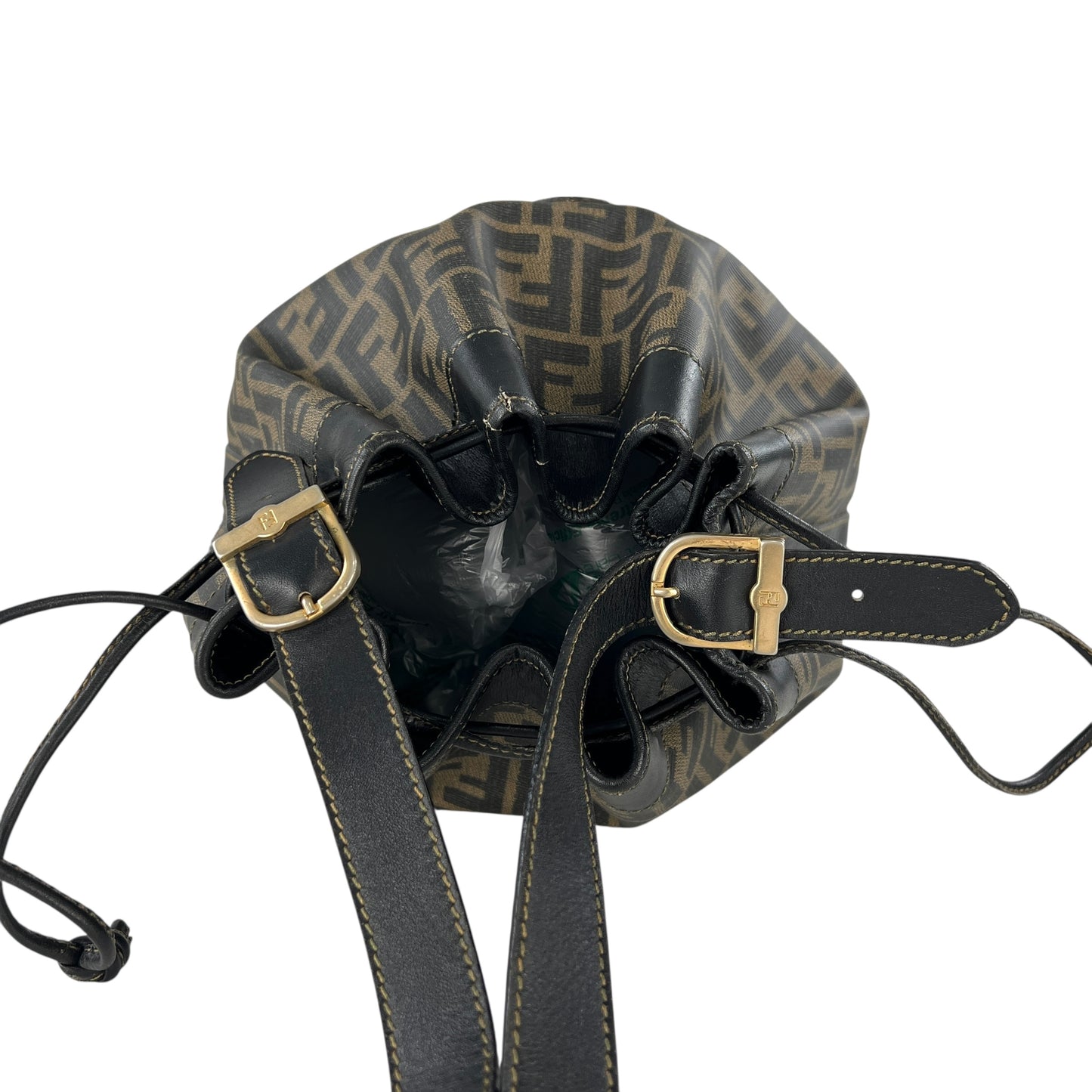 Fendi Vintage Zucca Bucket Bag