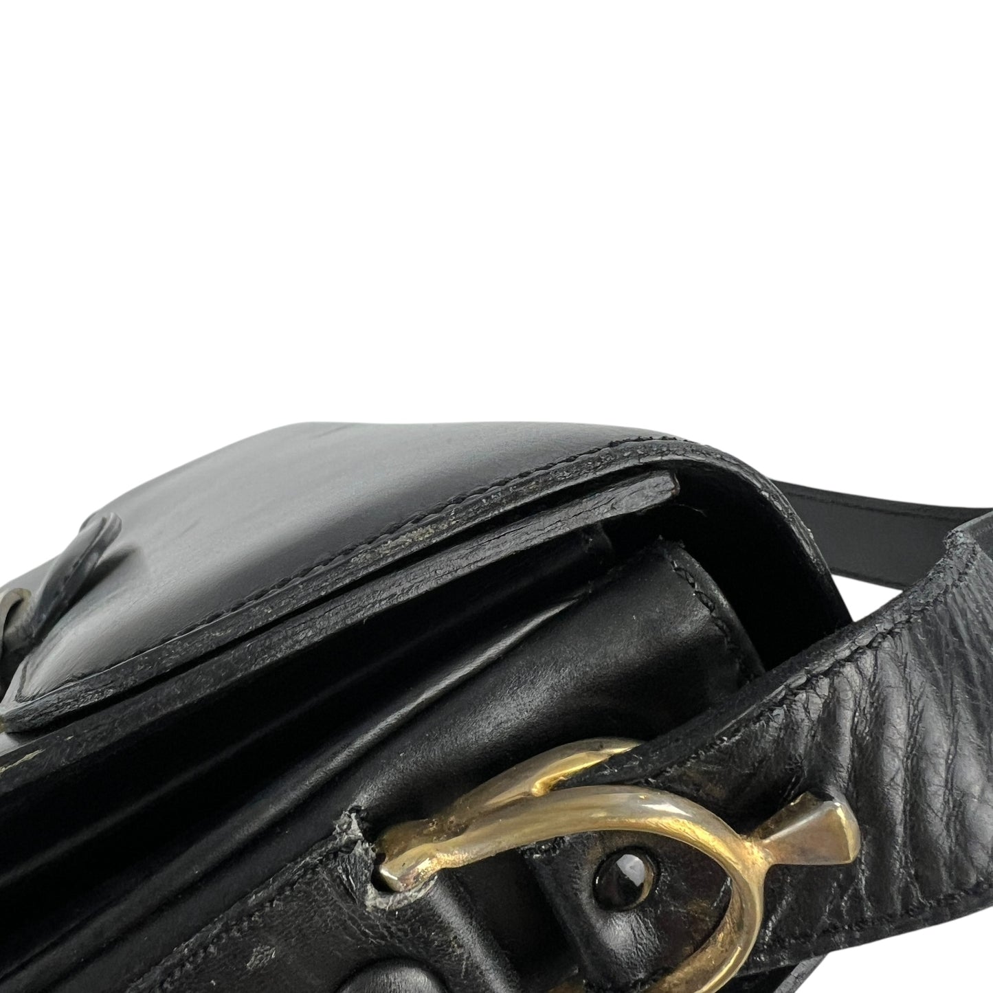 Celine Vintage Leather Shoulder Bag