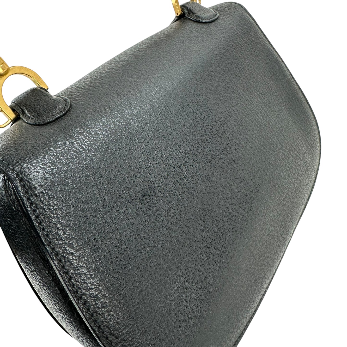 Gucci Vintage Bamboo Turnlock Handbag