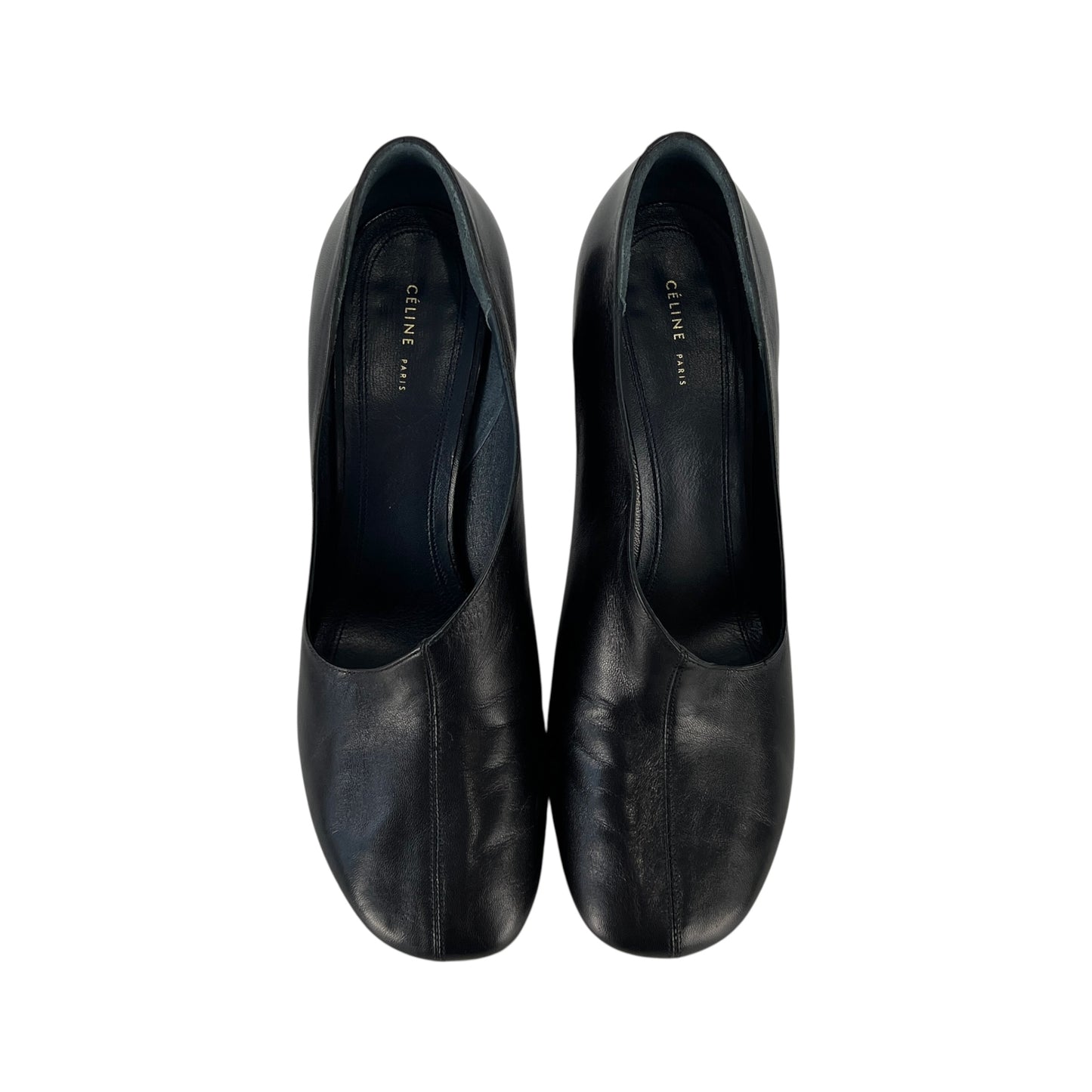 Celine Block Heel Pumps