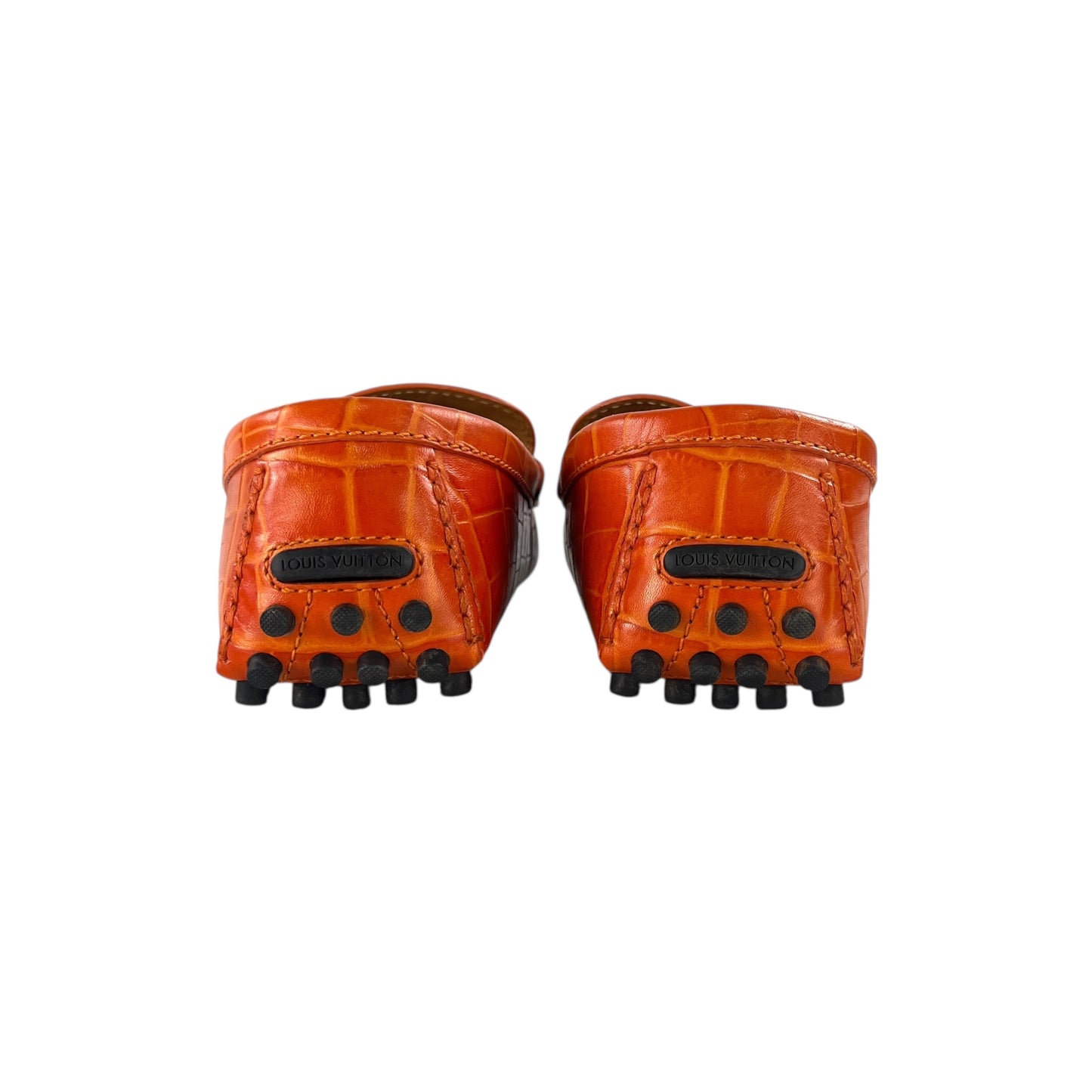 Louis Vuitton Croc-Embossed Loafers