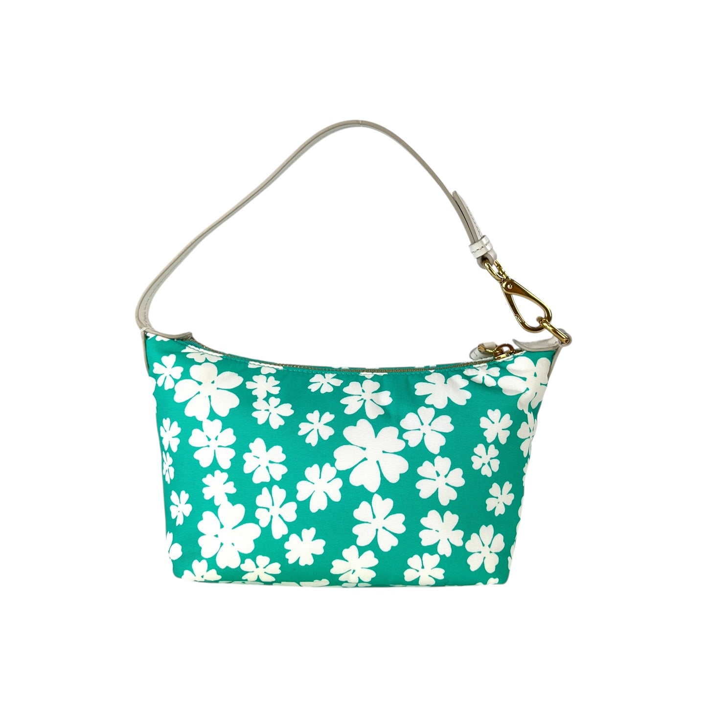 Miu Miu Spirit Flower Nylon Pochette Bag