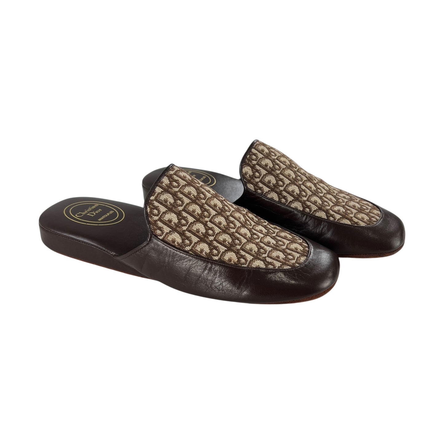 Dior Vintage Trotter Slippers