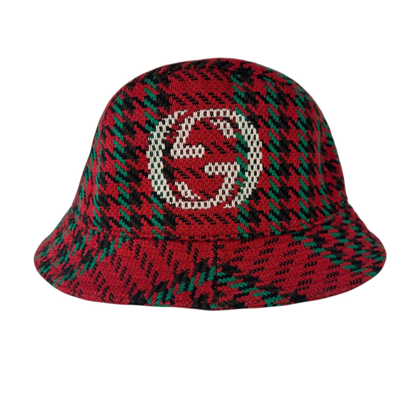 Gucci Wool Houndstooth Hat